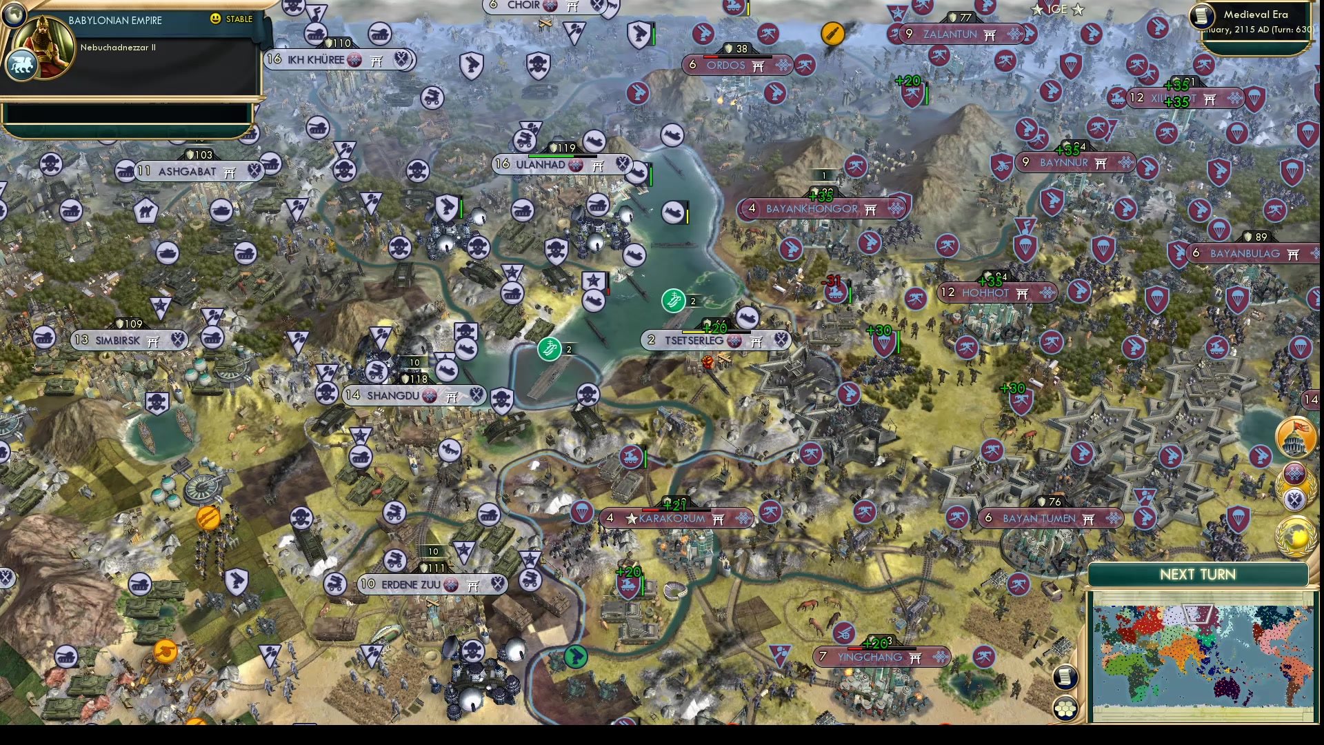 CBR In-Game Screenshot of Peace Again