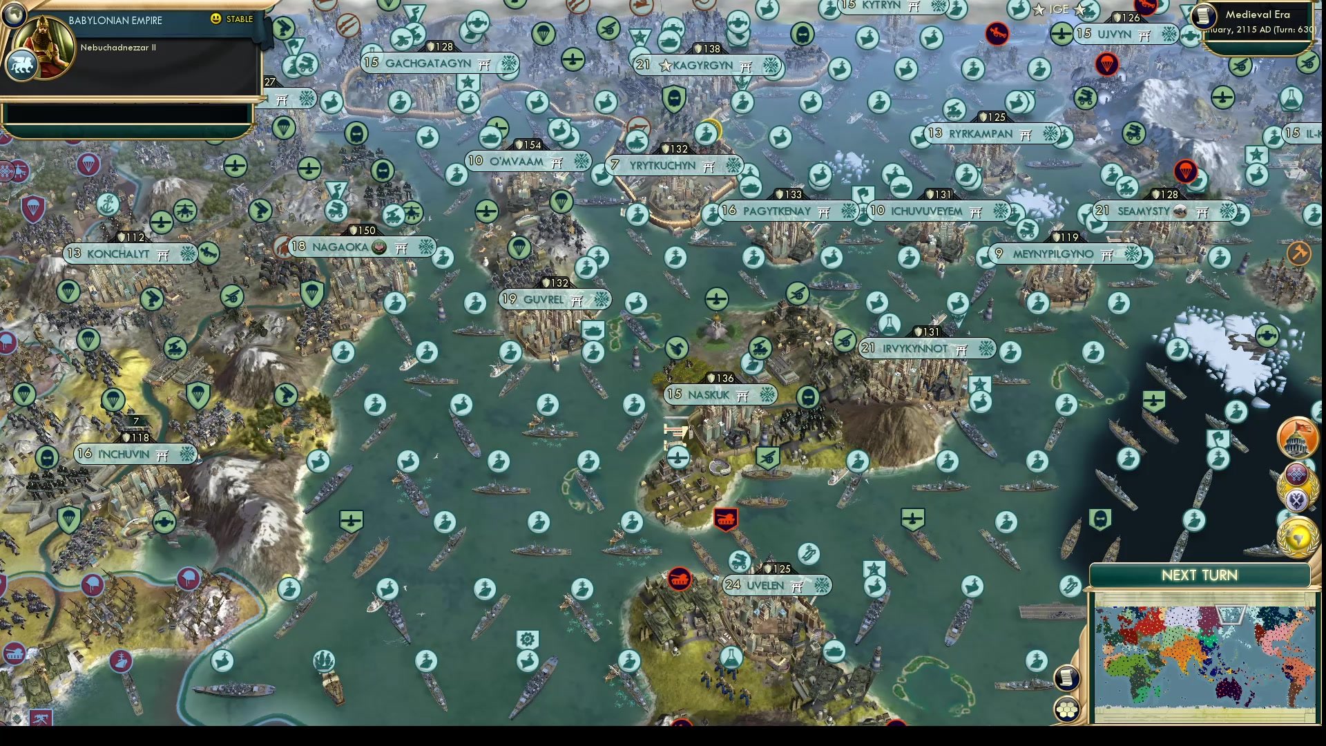 CBR In-Game Screenshot of Icy Waters