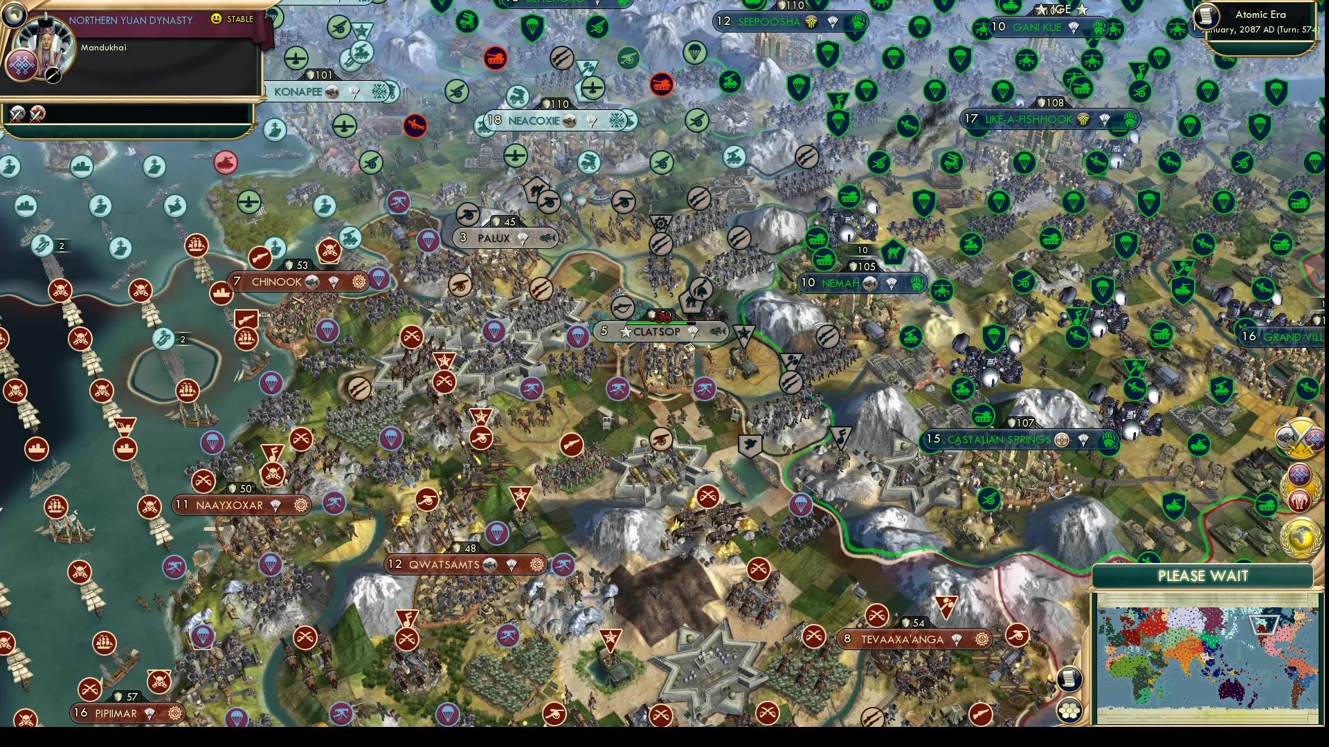 CBR In-Game Screenshot of Mongol Invasion of America