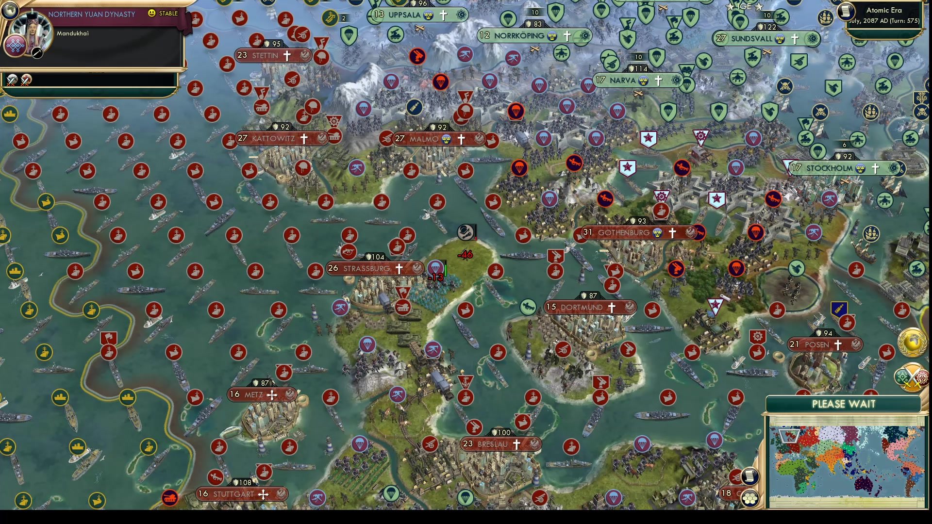 CBR In-Game Screenshot of Womb of Nations