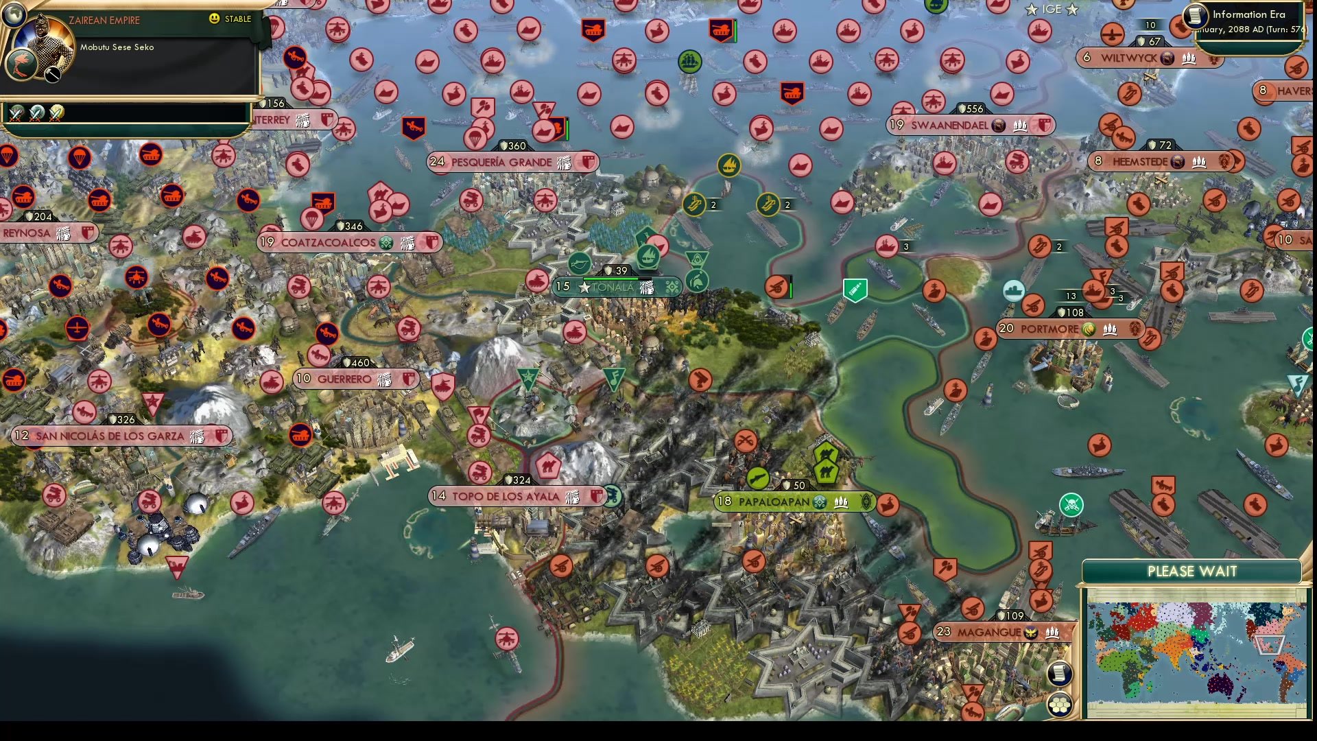 CBR In-Game Screenshot of Isthmian Struggles