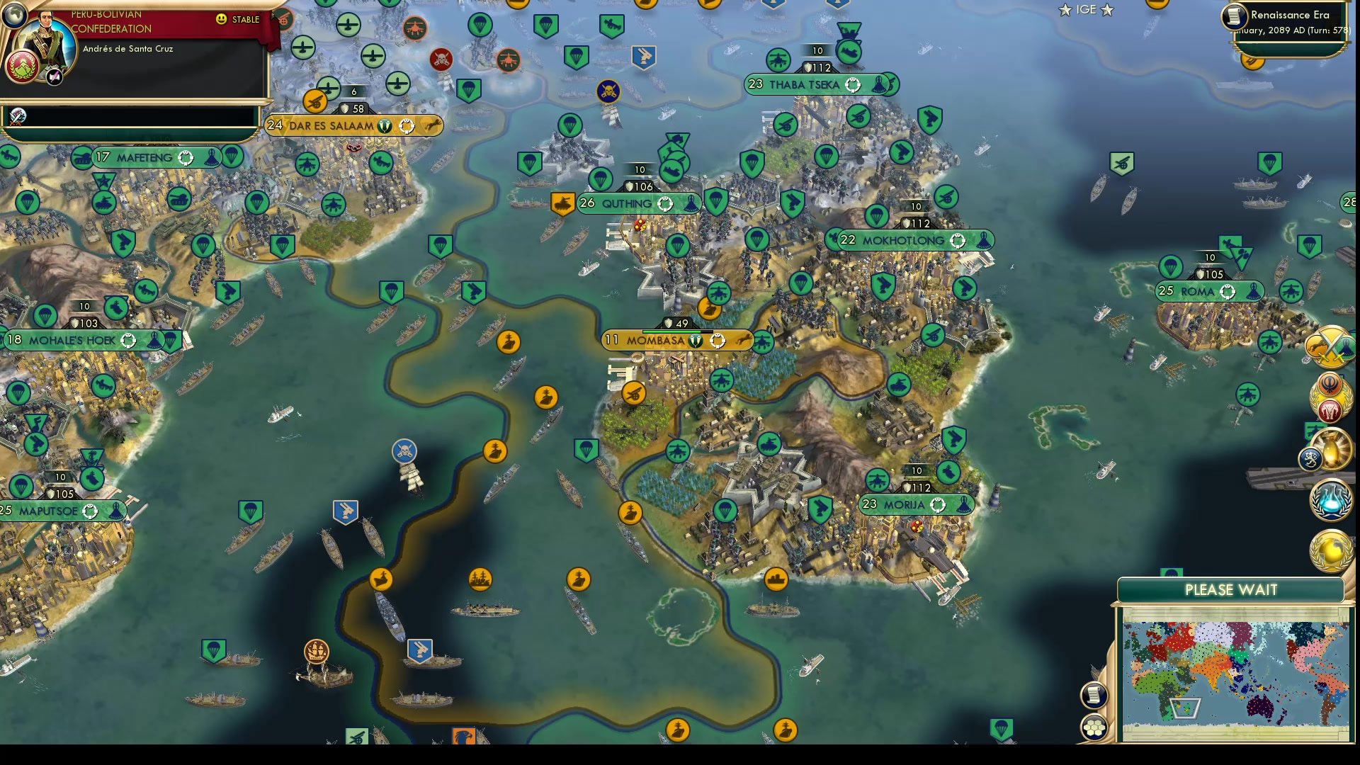 CBR In-Game Screenshot of Madagascar Sea Warfare