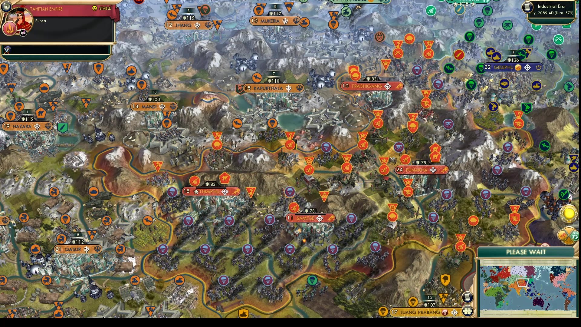 CBR In-Game Screenshot of Bhutanese Woes