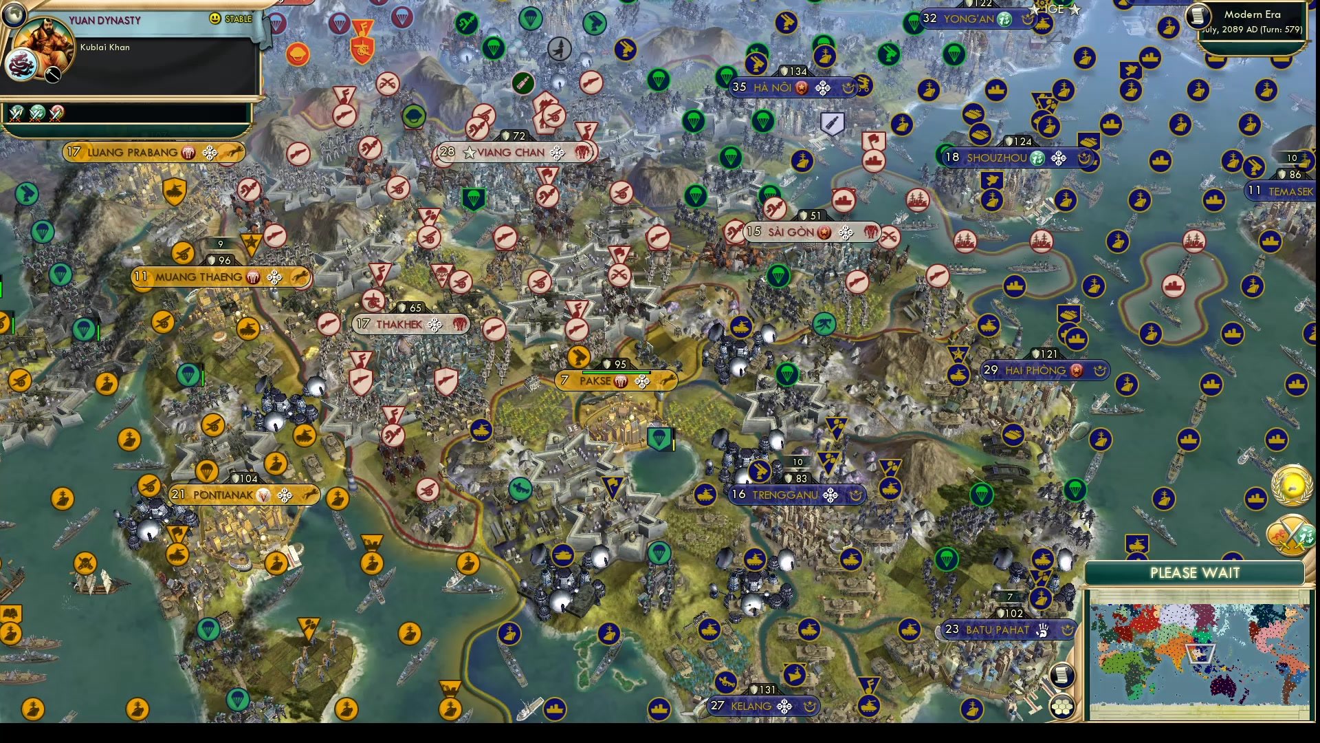 CBR In-Game Screenshot of Rumble in the Jungle