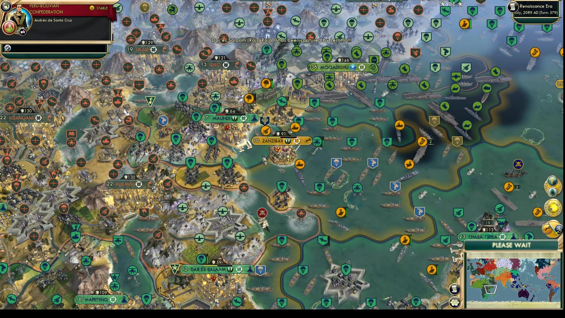 CBR In-Game Screenshot of The Swahili Coast Campaign