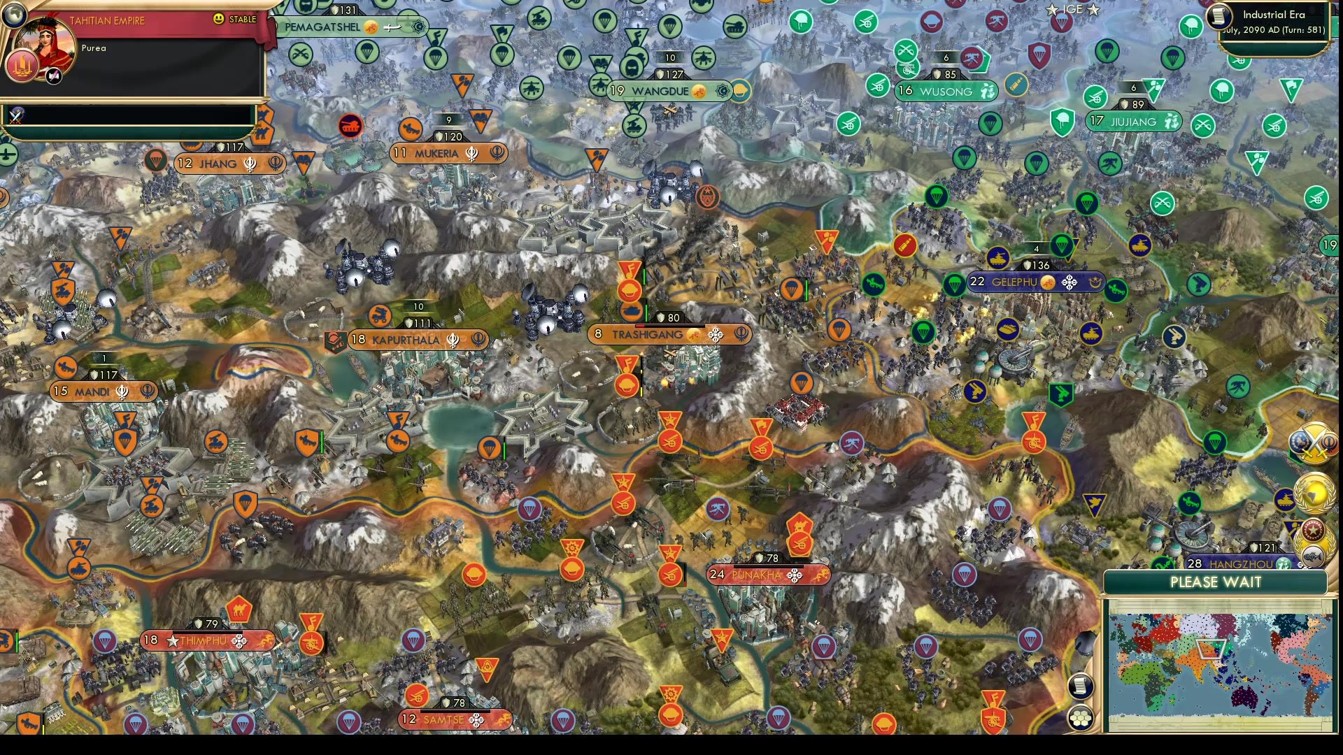 CBR In-Game Screenshot of Trashy Gang