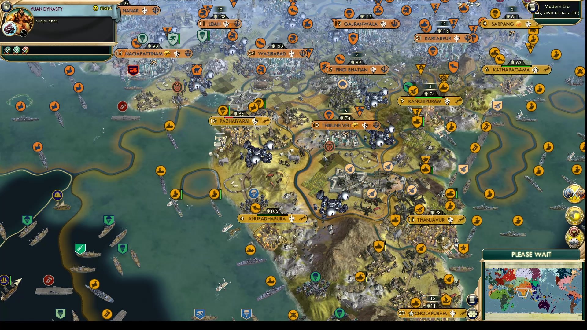 CBR In-Game Screenshot of Victory in India
