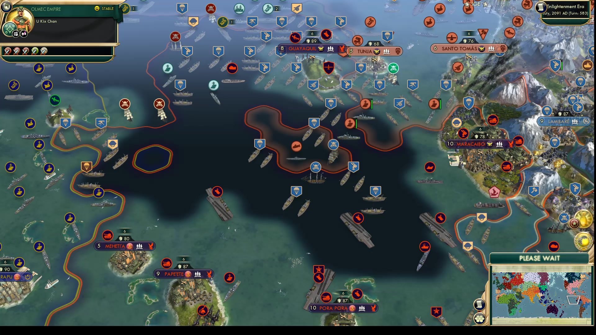 CBR In-Game Screenshot of El Frente Pacifico