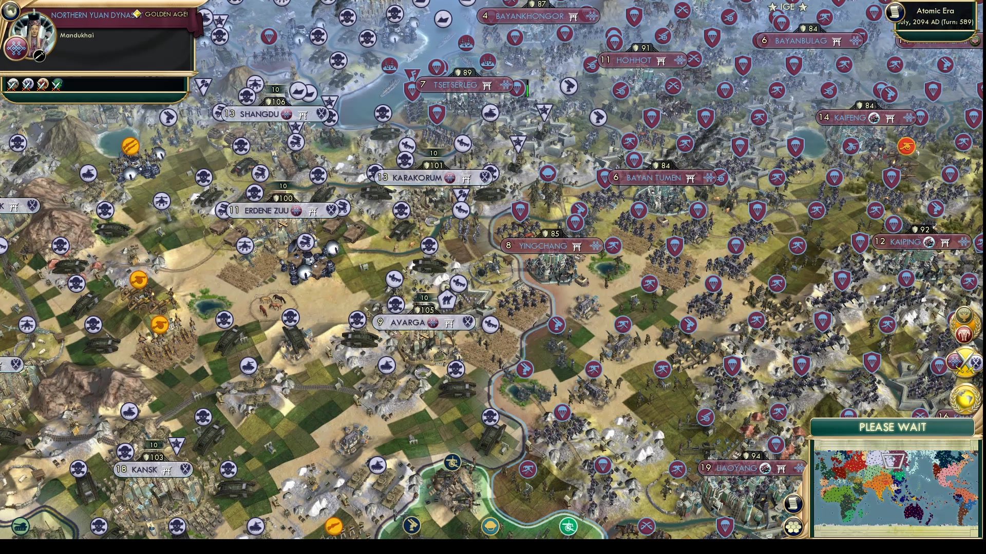 CBR In-Game Screenshot of Siberian War