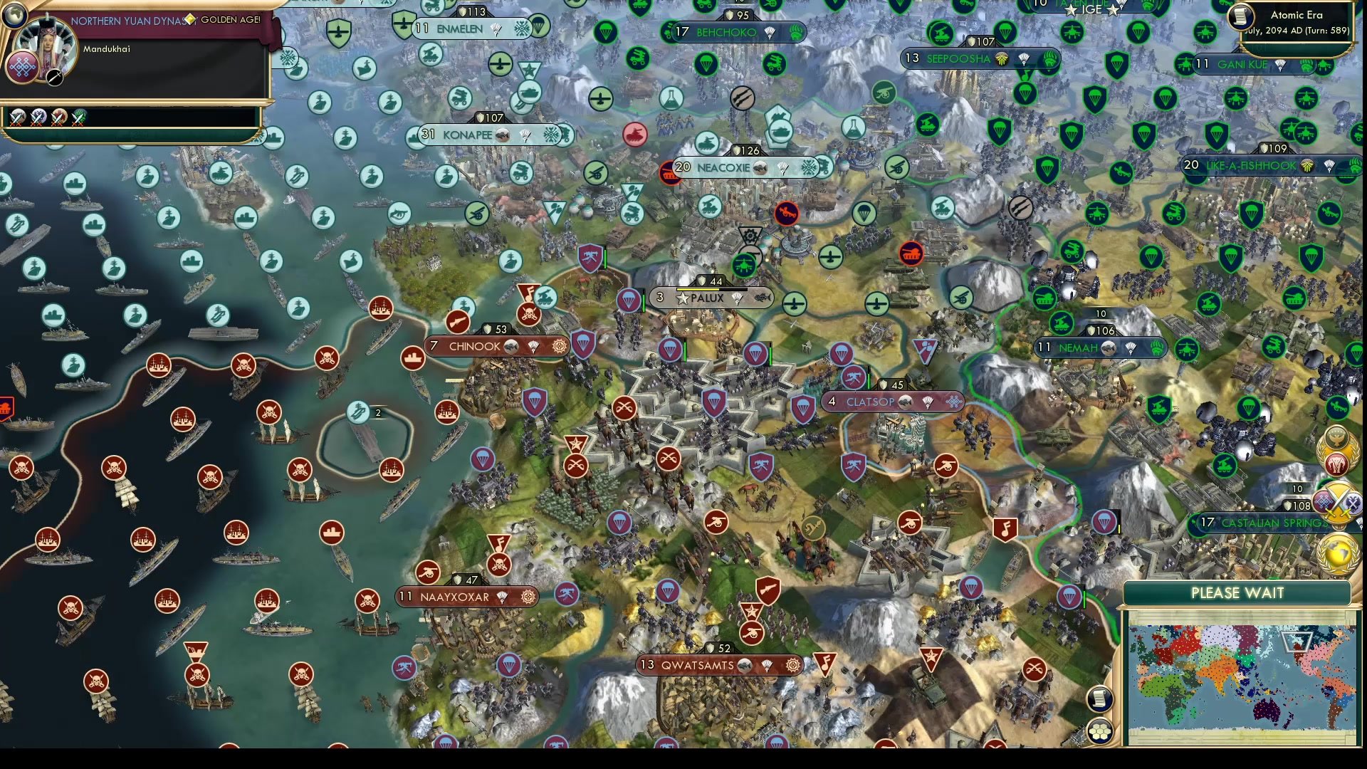 CBR In-Game Screenshot of Amyerikiin Front