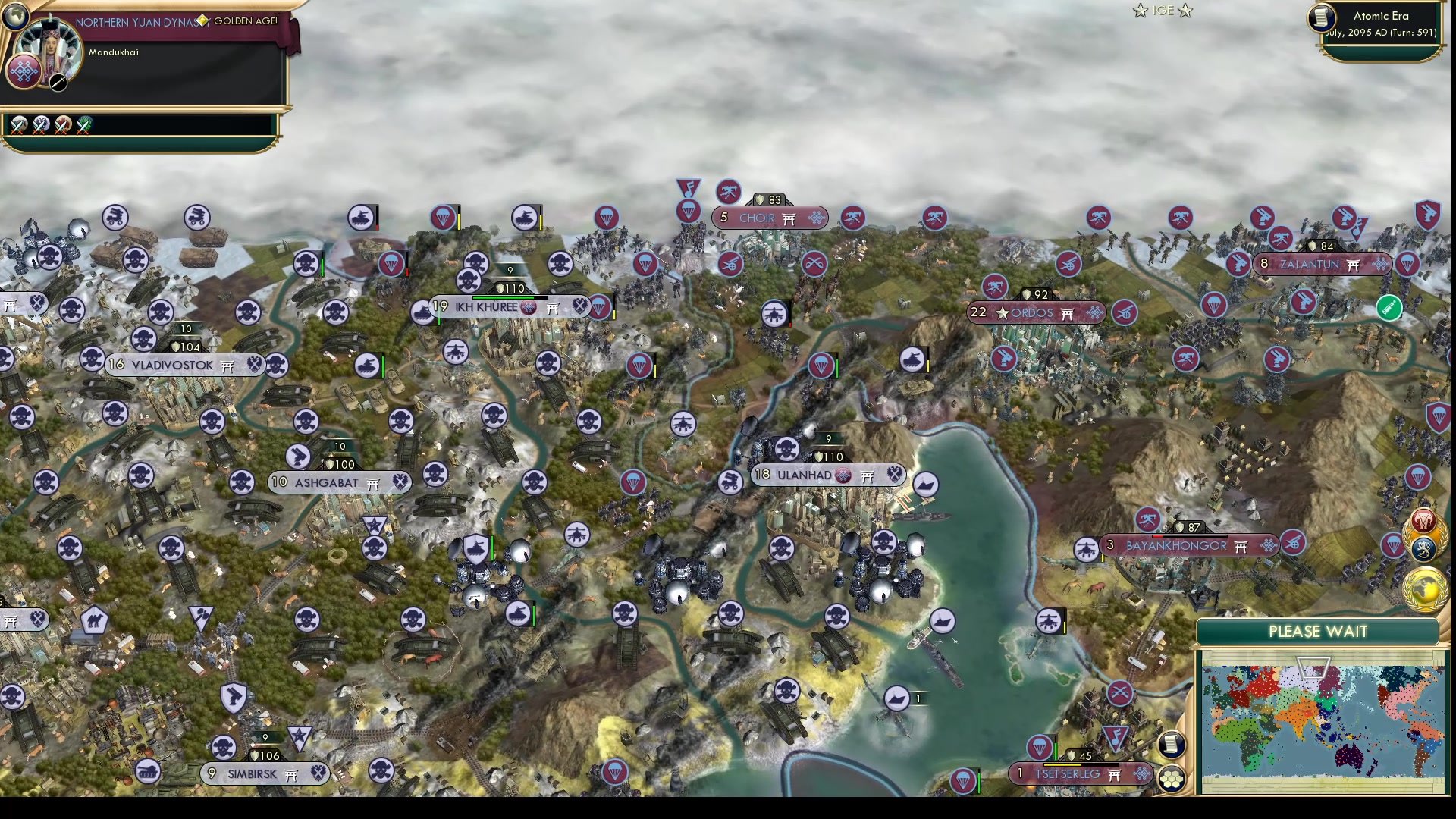 CBR In-Game Screenshot of Fighting in the Taiga