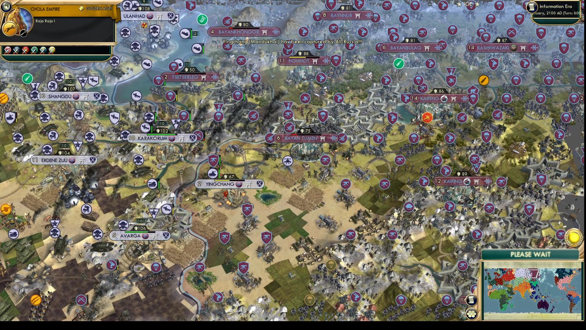 CBR In-Game Screenshot of Eastern Steppe War Yadda-Yadda Whatever