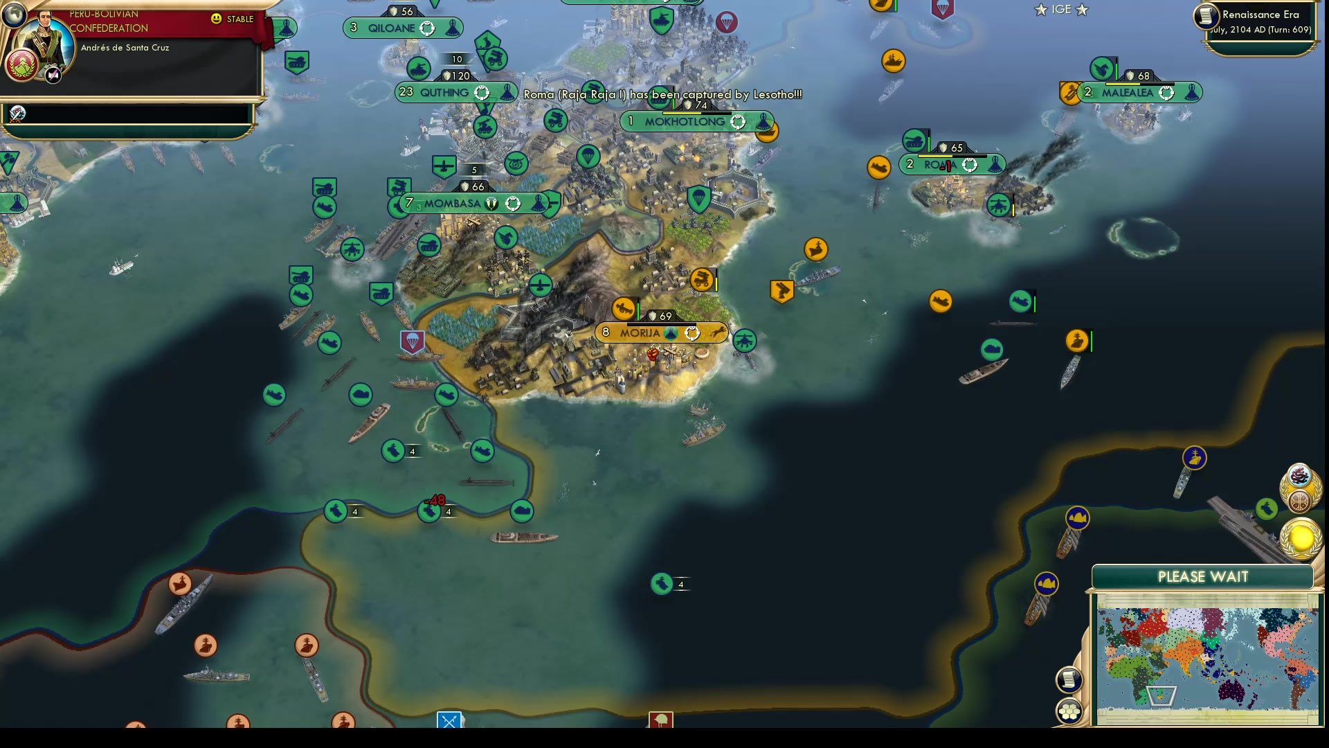 CBR In-Game Screenshot of Lesothoan Counterpush