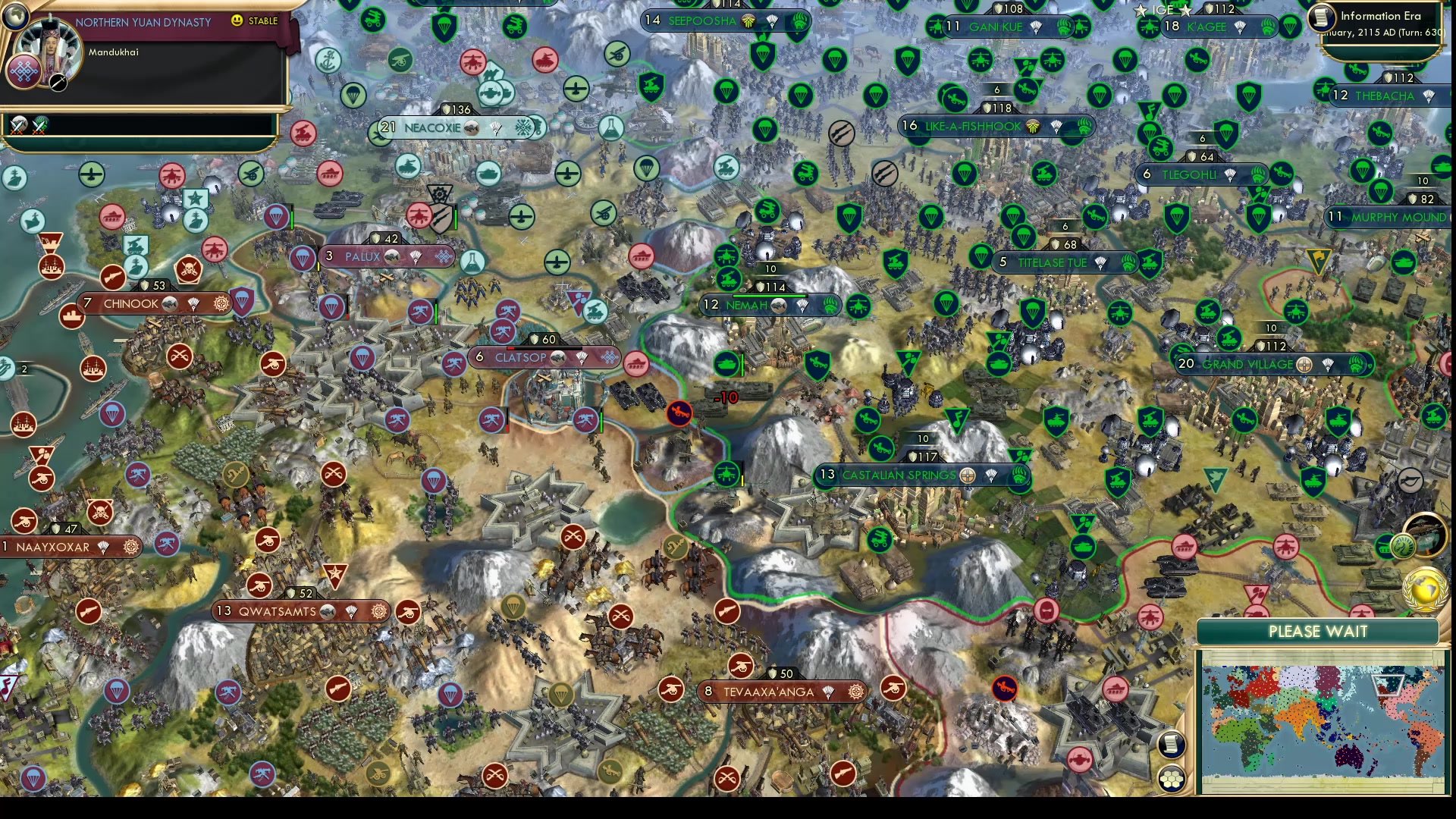 CBR In-Game Screenshot of Meanwhile, in the North