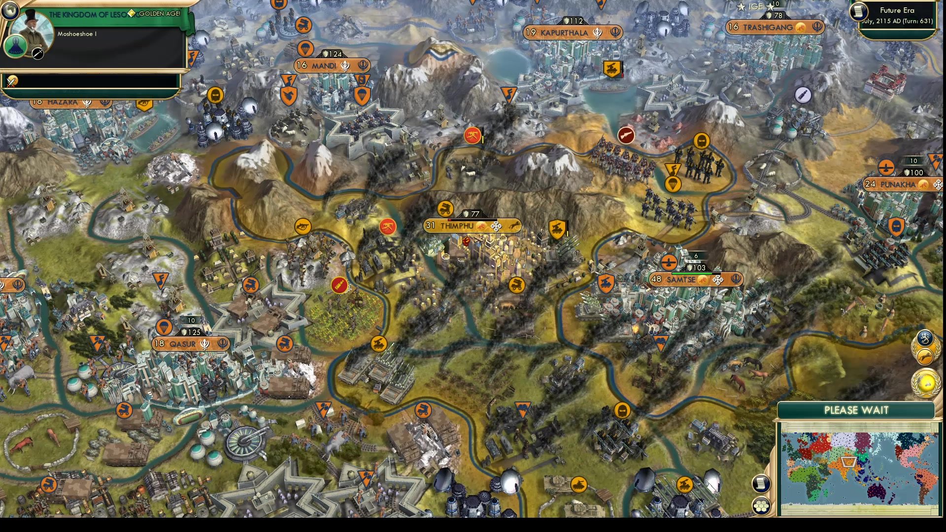 CBR In-Game Screenshot of Himalayan  hightops