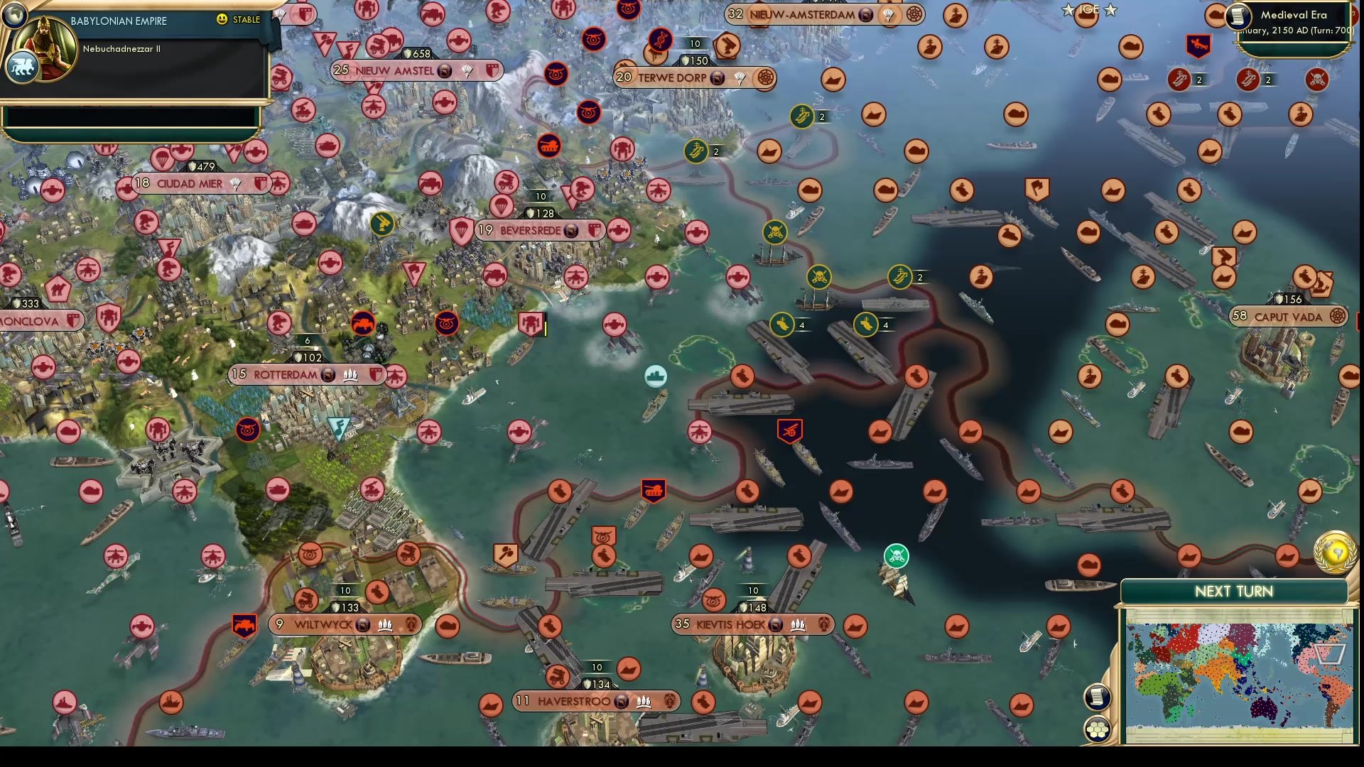 CBR In-Game Screenshot of East Coast