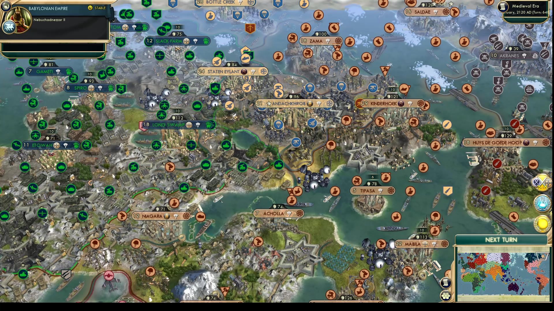 CBR In-Game Screenshot of Canada blues