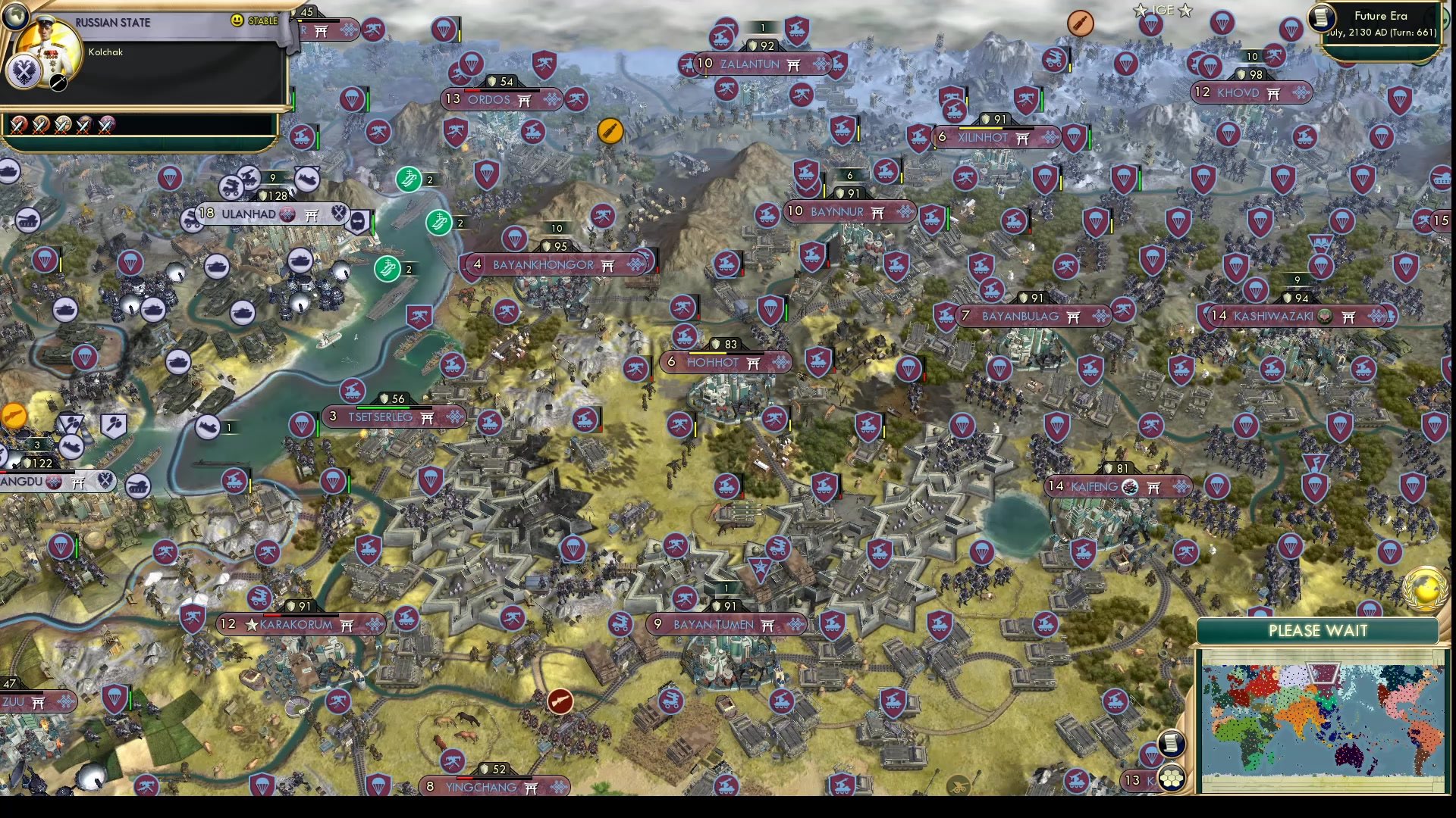 CBR In-Game Screenshot of Opening blows