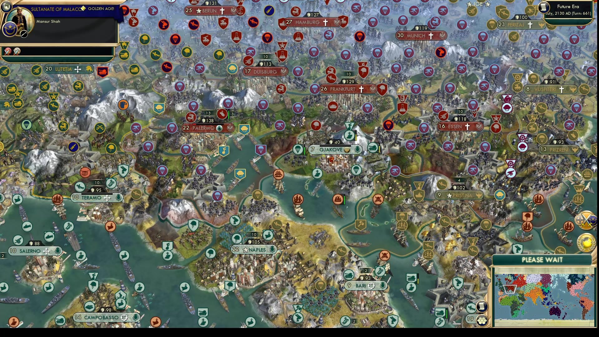 CBR In-Game Screenshot of Meanwhile, on the Adriatic