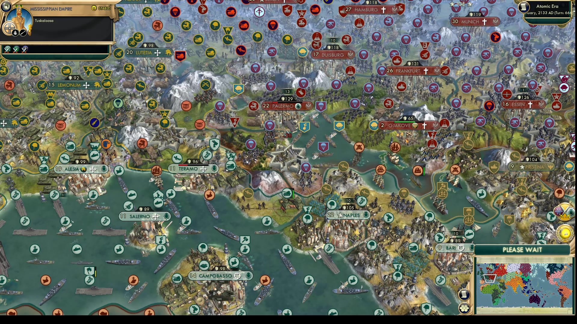 CBR In-Game Screenshot of Peace never lasts