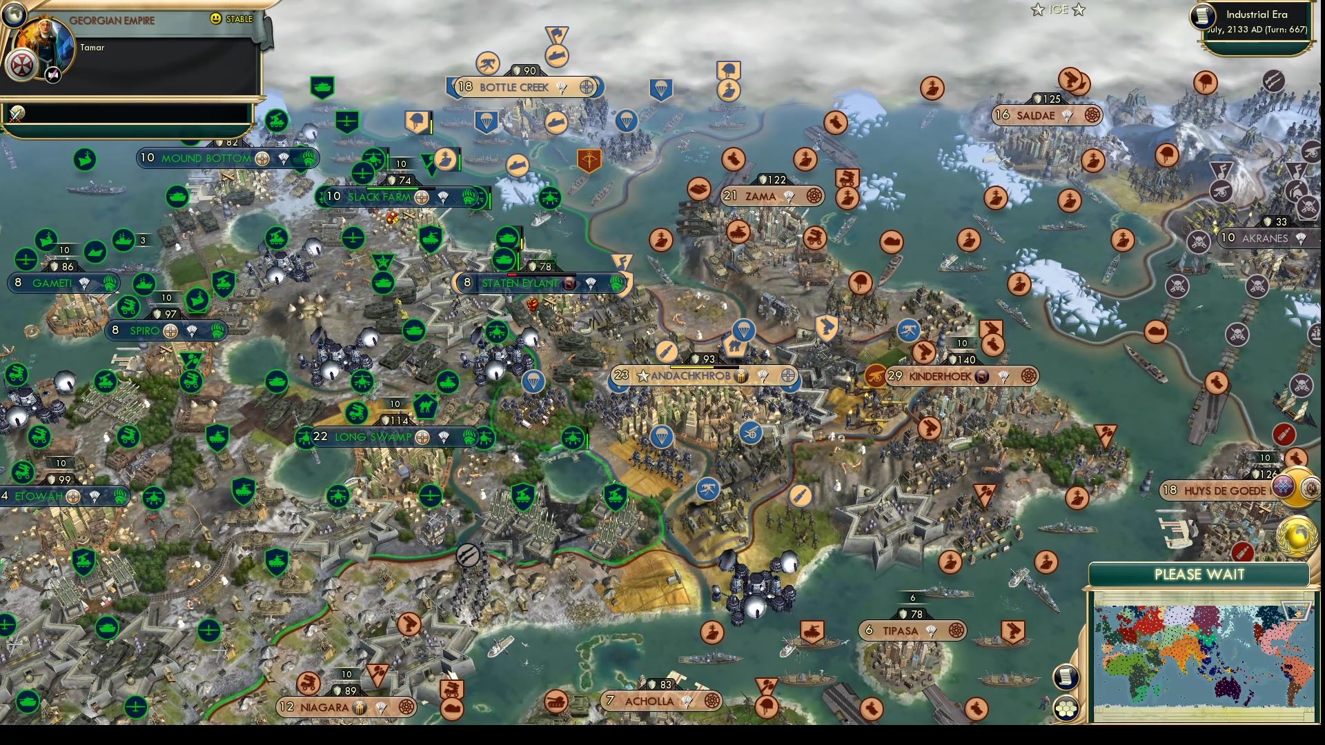 CBR In-Game Screenshot of Dene advance