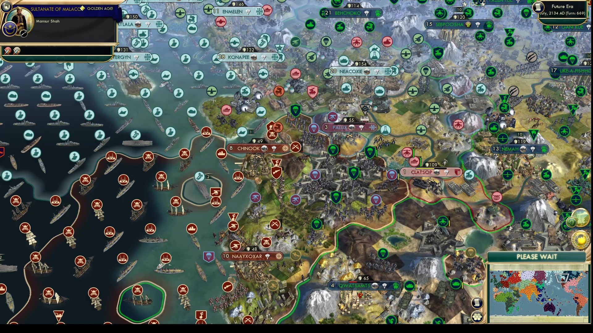 CBR In-Game Screenshot of Tongva Time is running out