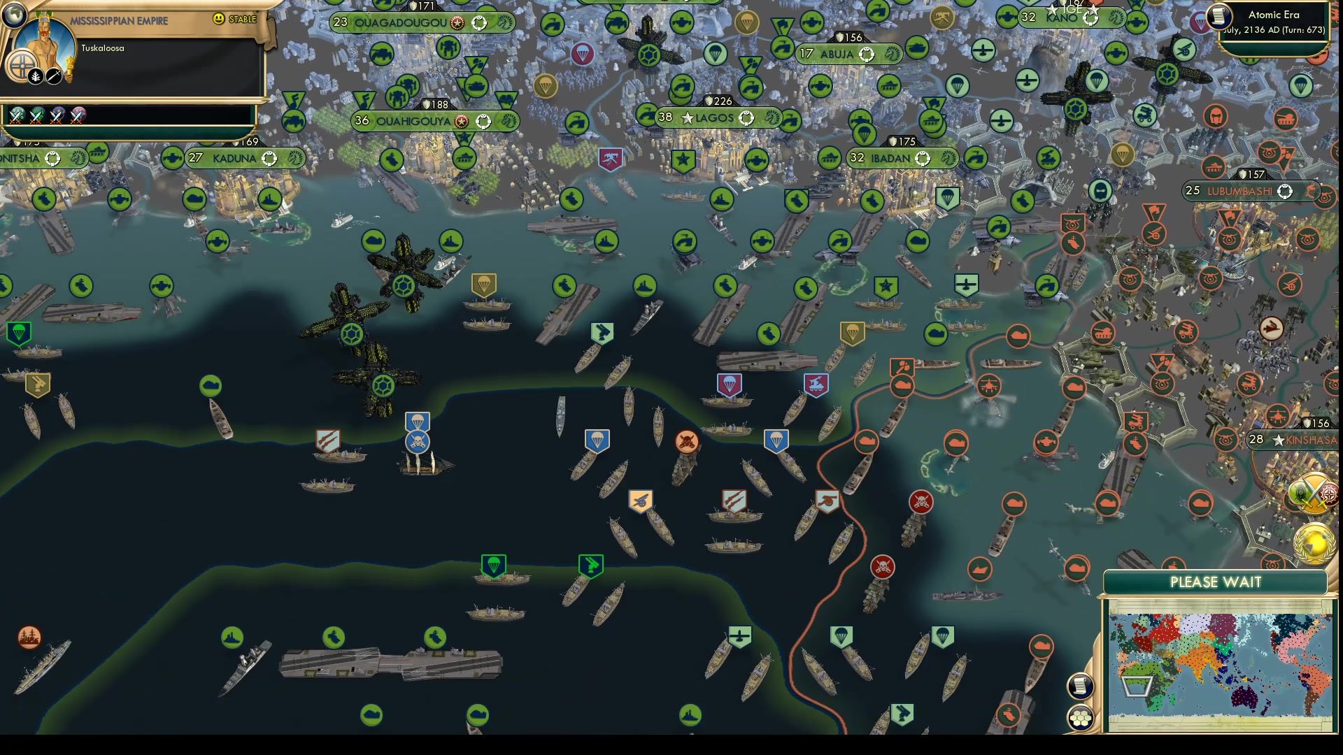 CBR In-Game Screenshot of Nigerian Core