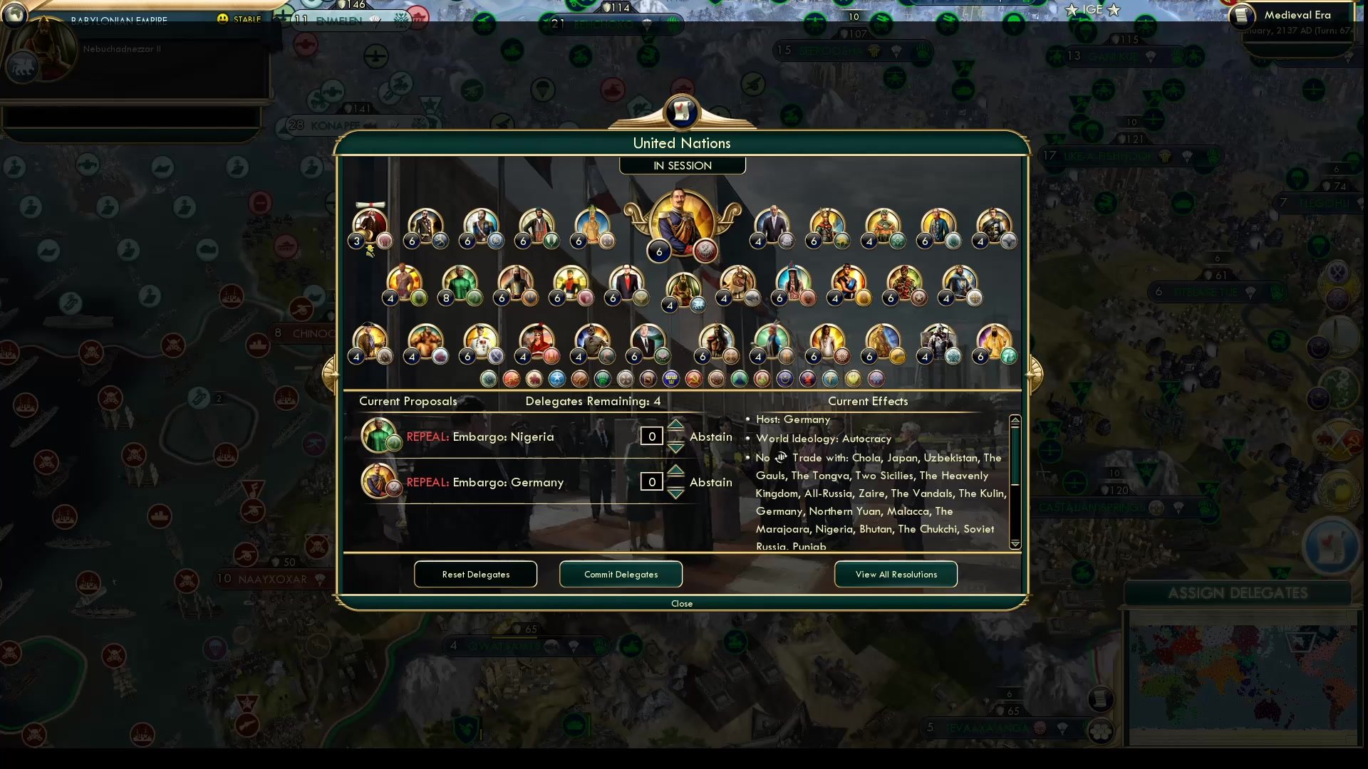 CBR In-Game Screenshot of UN