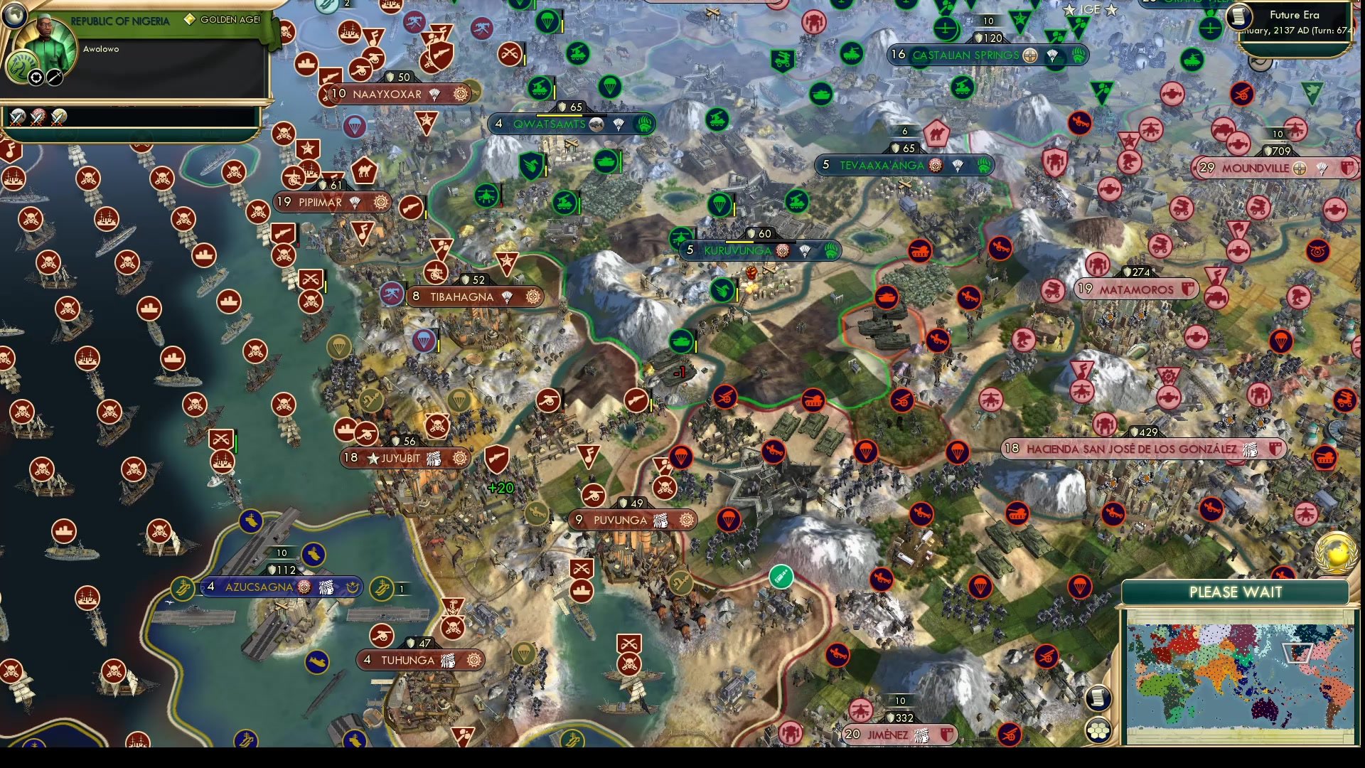 CBR In-Game Screenshot of Walls closing in