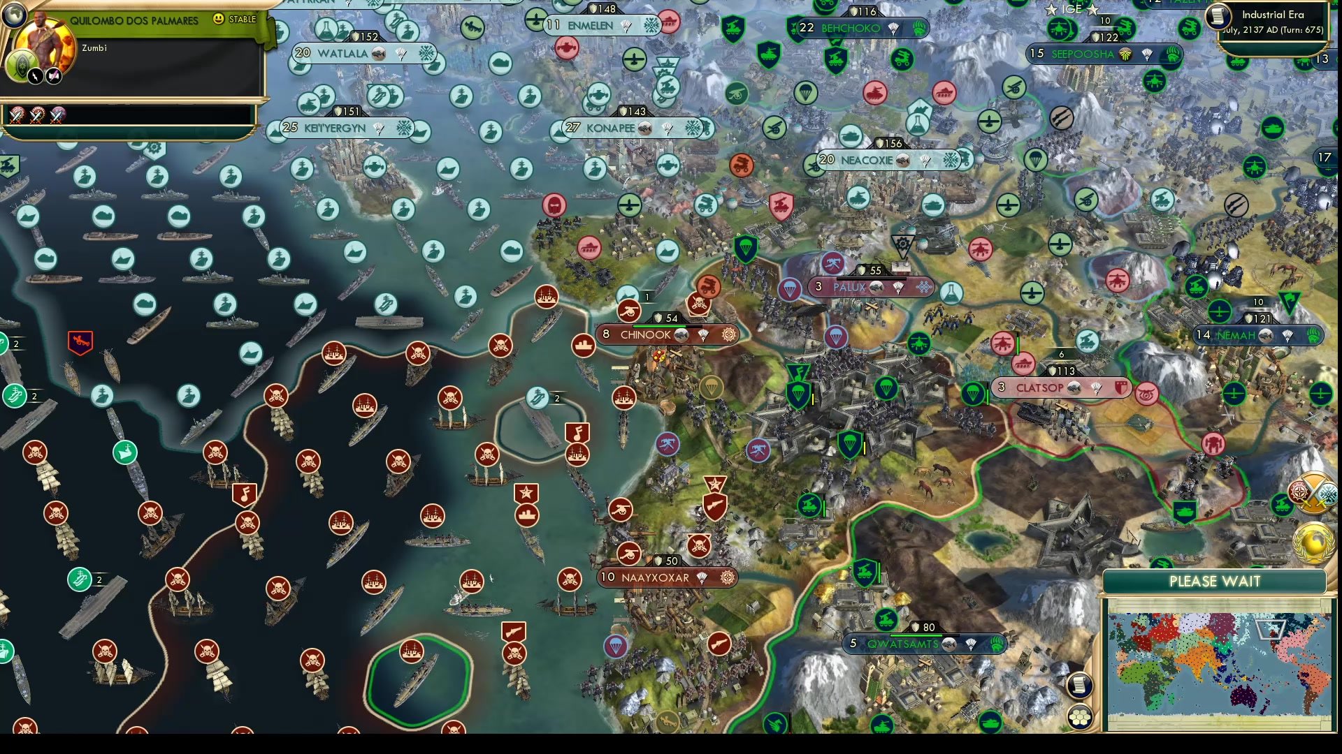 CBR In-Game Screenshot of A cold wind blows