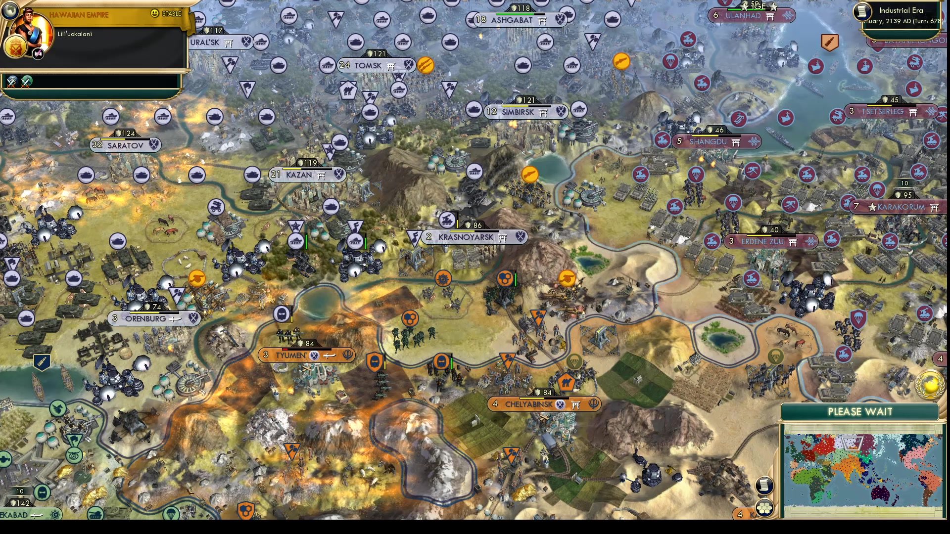 CBR In-Game Screenshot of Siberian fallout