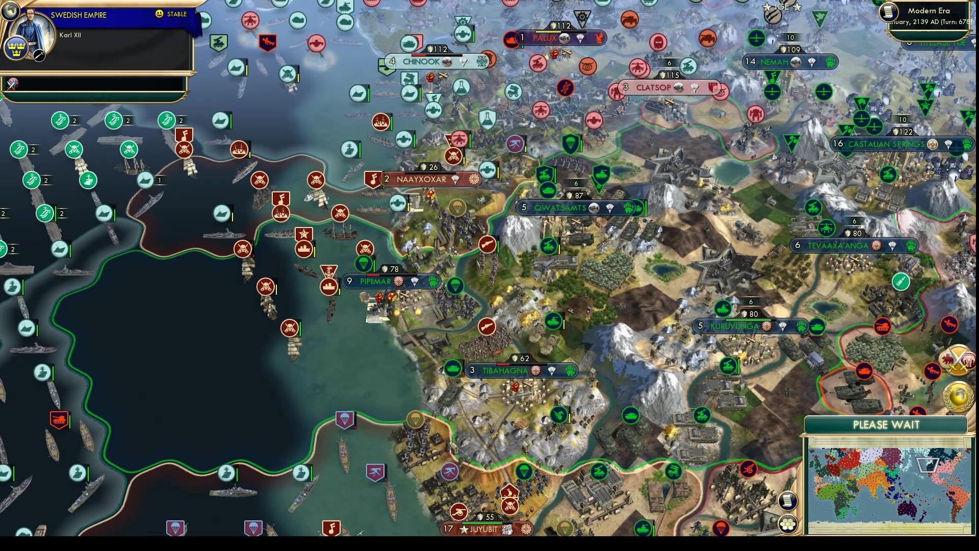 CBR In-Game Screenshot of West Coast wonders