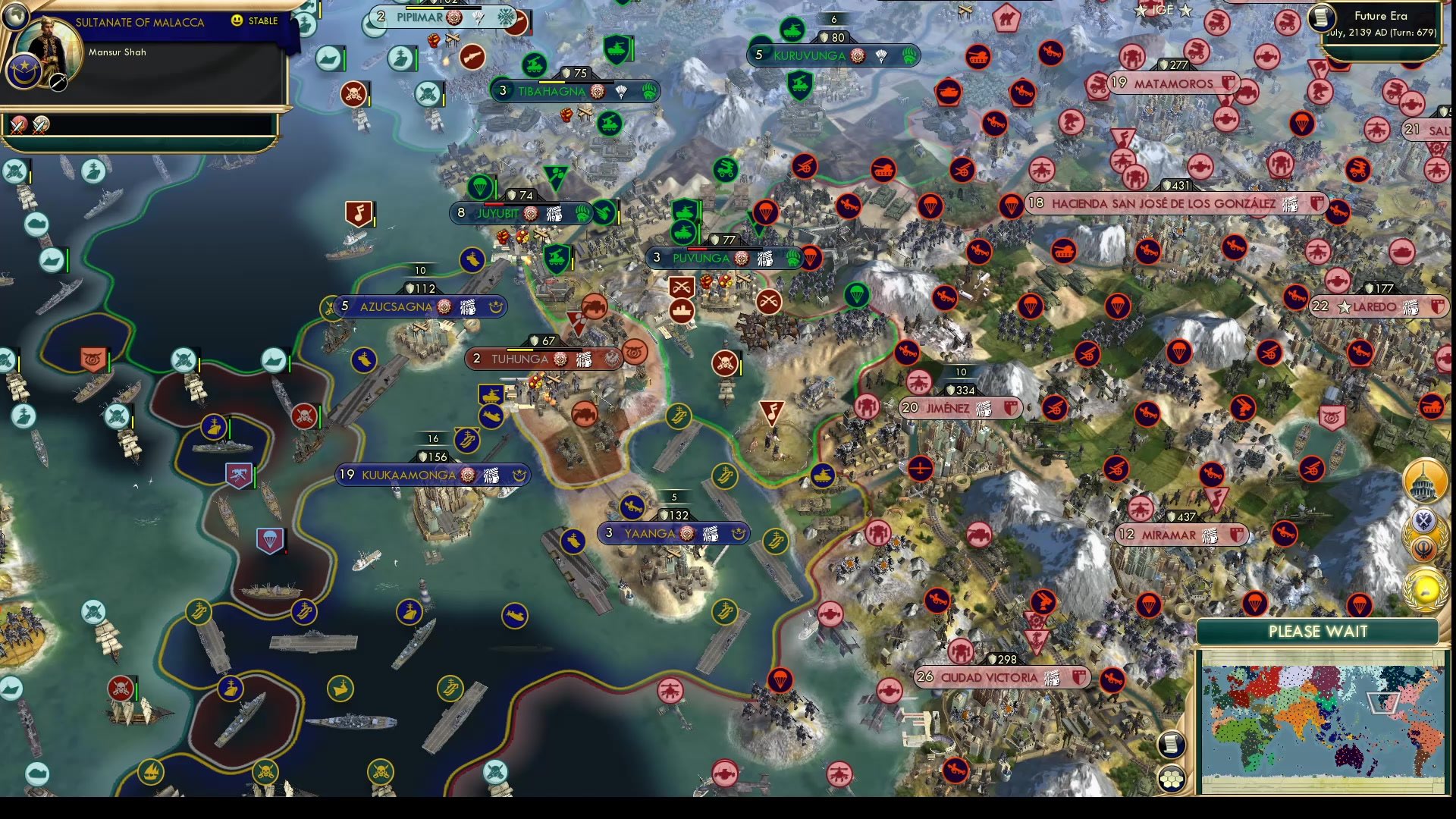 CBR In-Game Screenshot of Tongva time is up