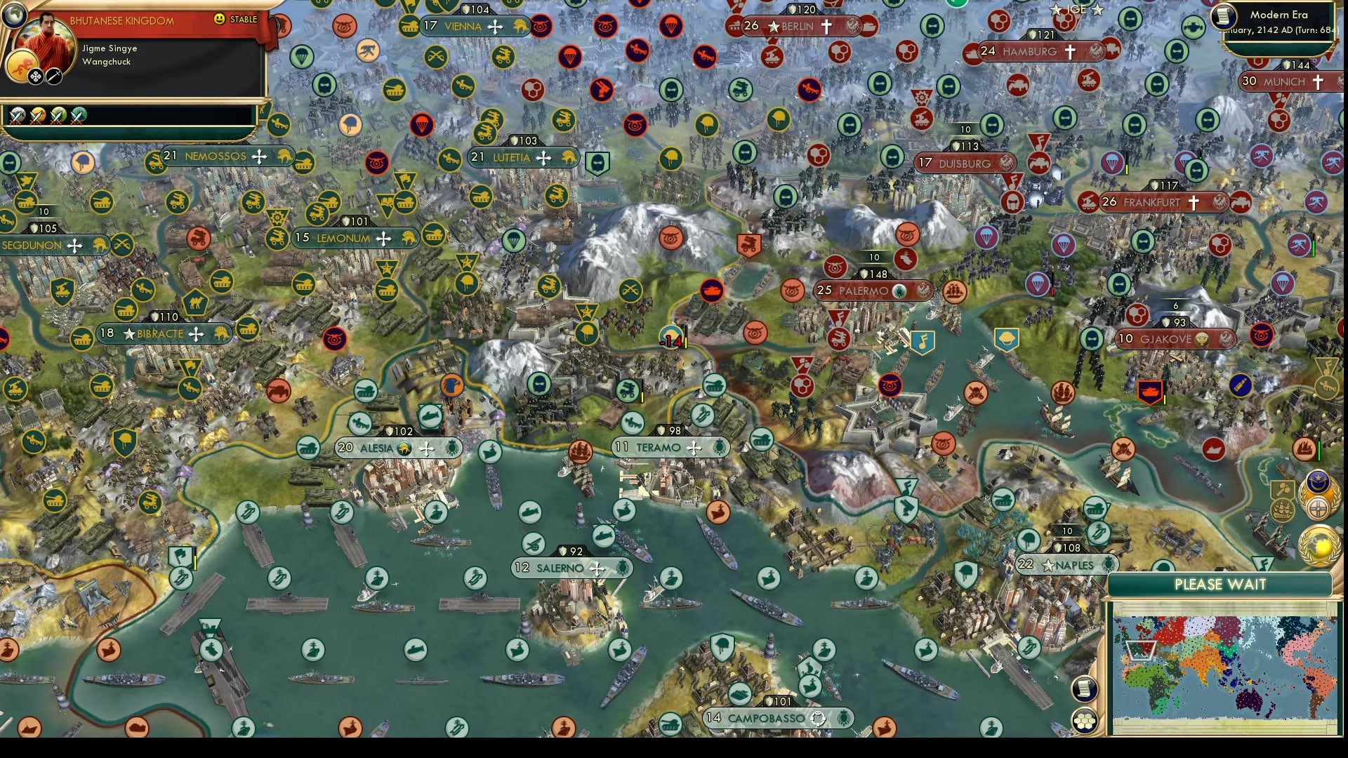 CBR In-Game Screenshot of Finishing off peacekeepers