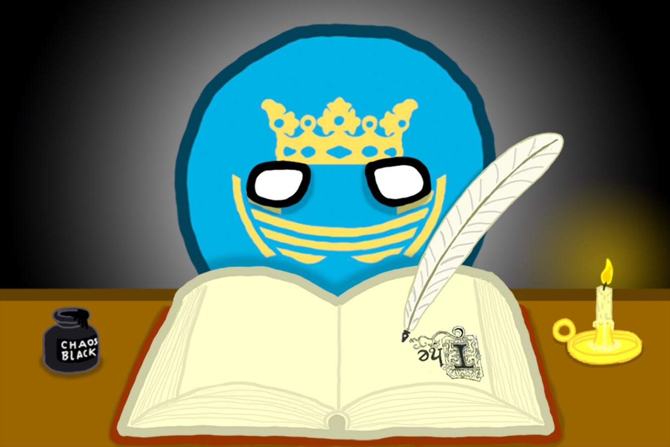 CBR In-Game Screenshot of Scribal Scribbles