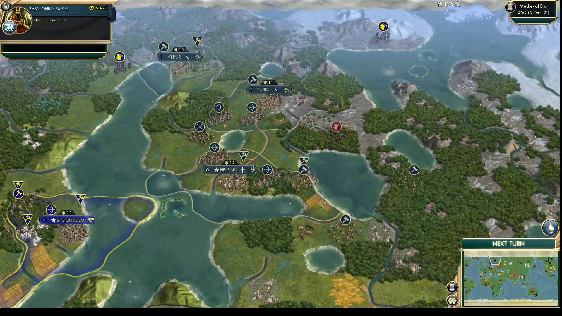 CBR In-Game Screenshot of Bogged Down