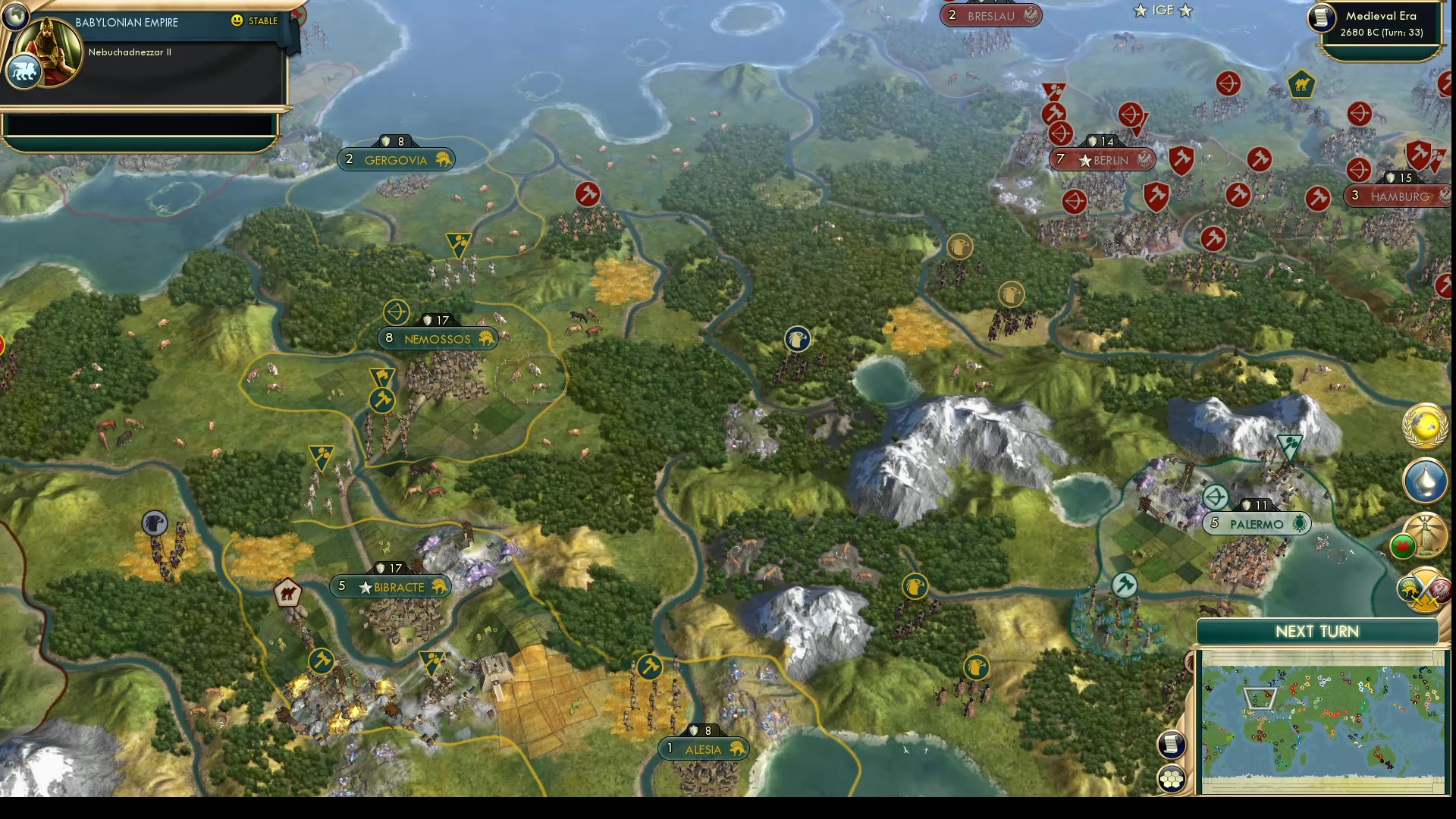 CBR In-Game Screenshot of Just According to Schlieffen Keikaku