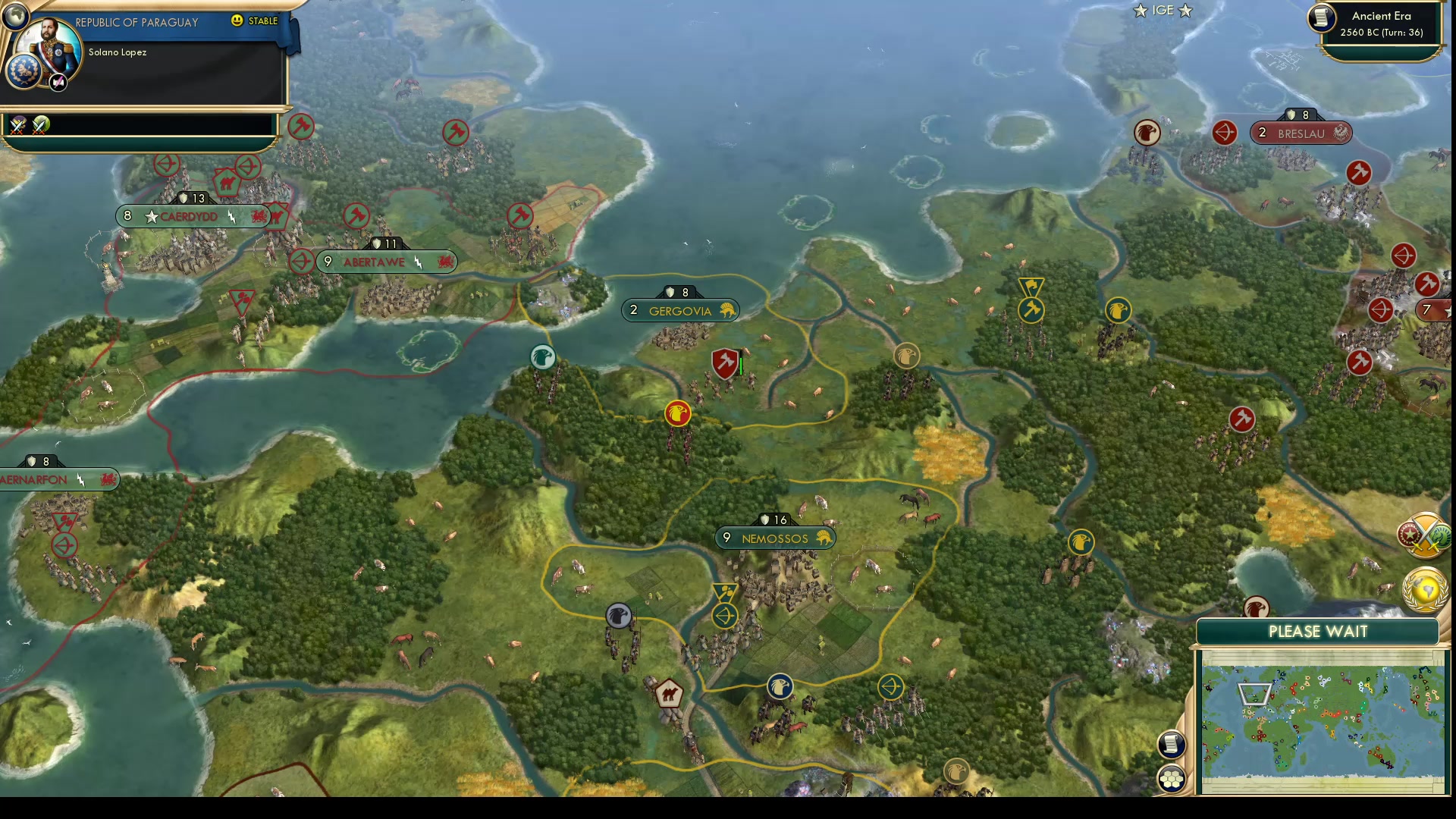 CBR In-Game Screenshot of Gaulden Opportunity