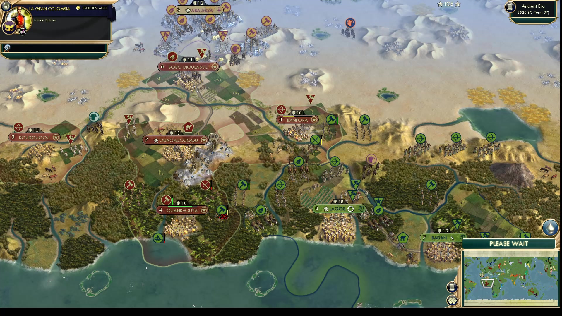 CBR In-Game Screenshot of Comrade Sankara and the Green Knight