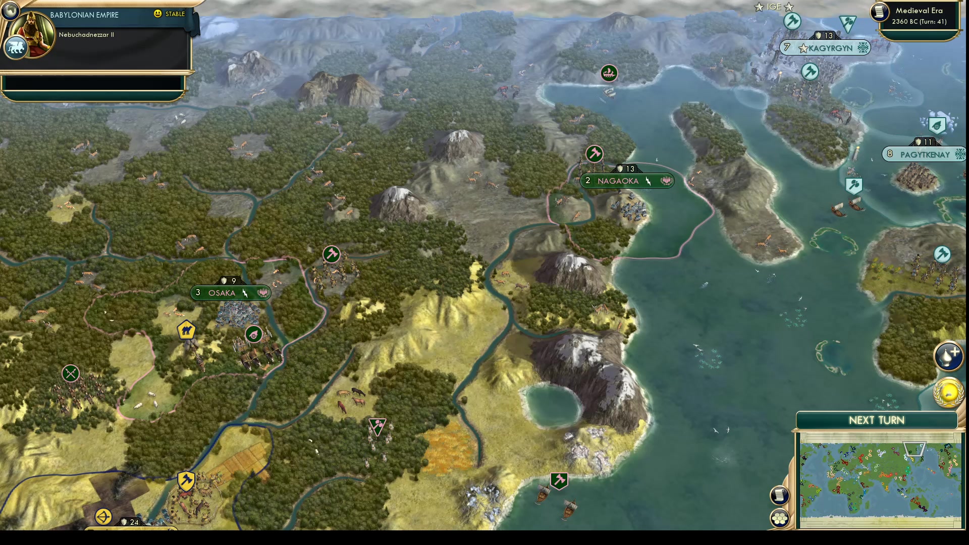 CBR In-Game Screenshot of Self-Made Manchukuo