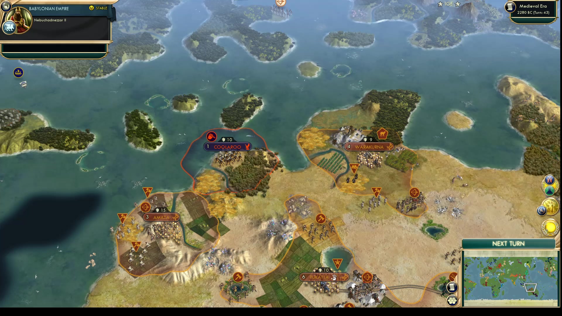 CBR In-Game Screenshot of Walkabout in the Wrong Neighborhood