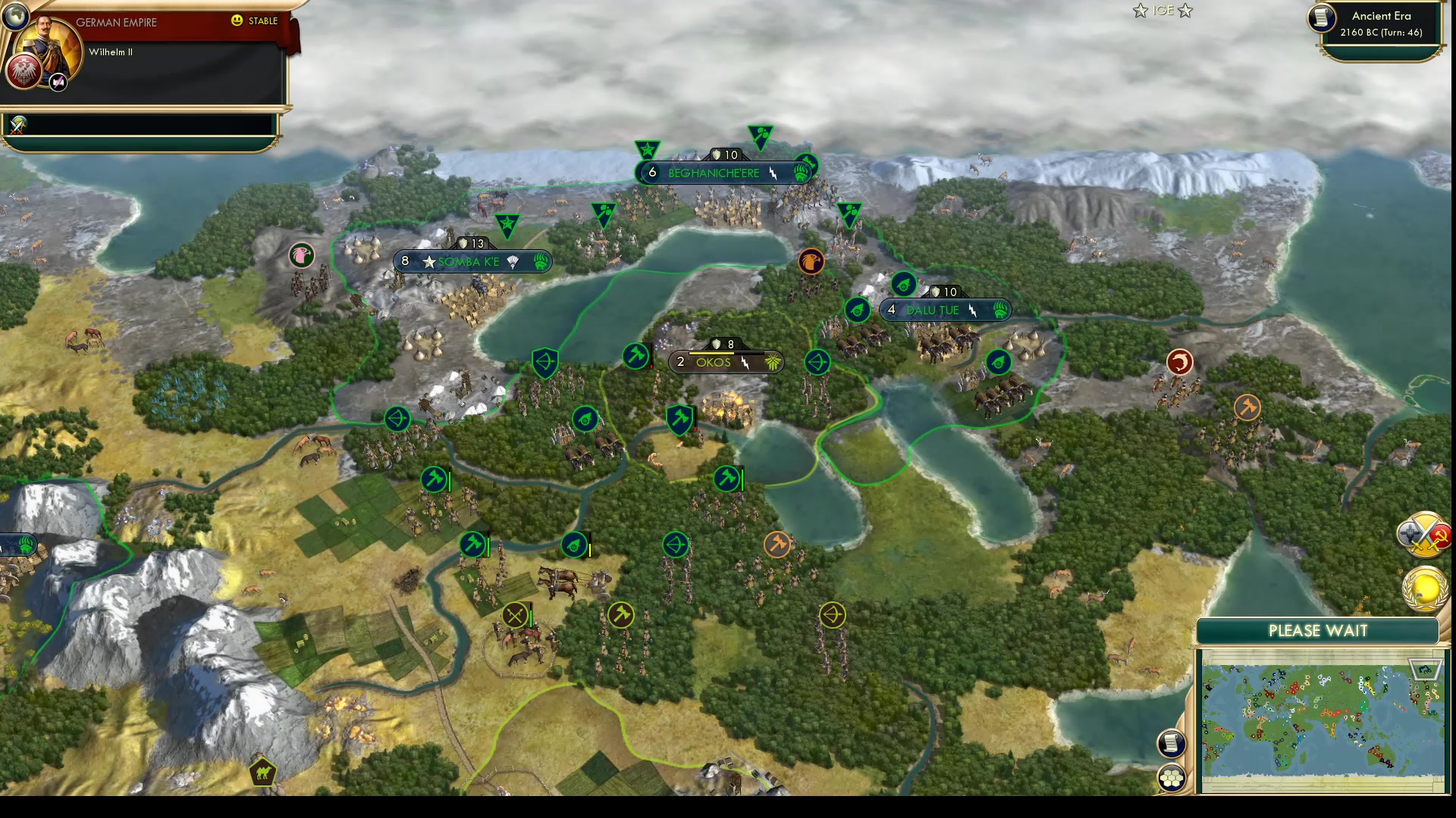 CBR In-Game Screenshot of Polar Bear Hug for Four Bears