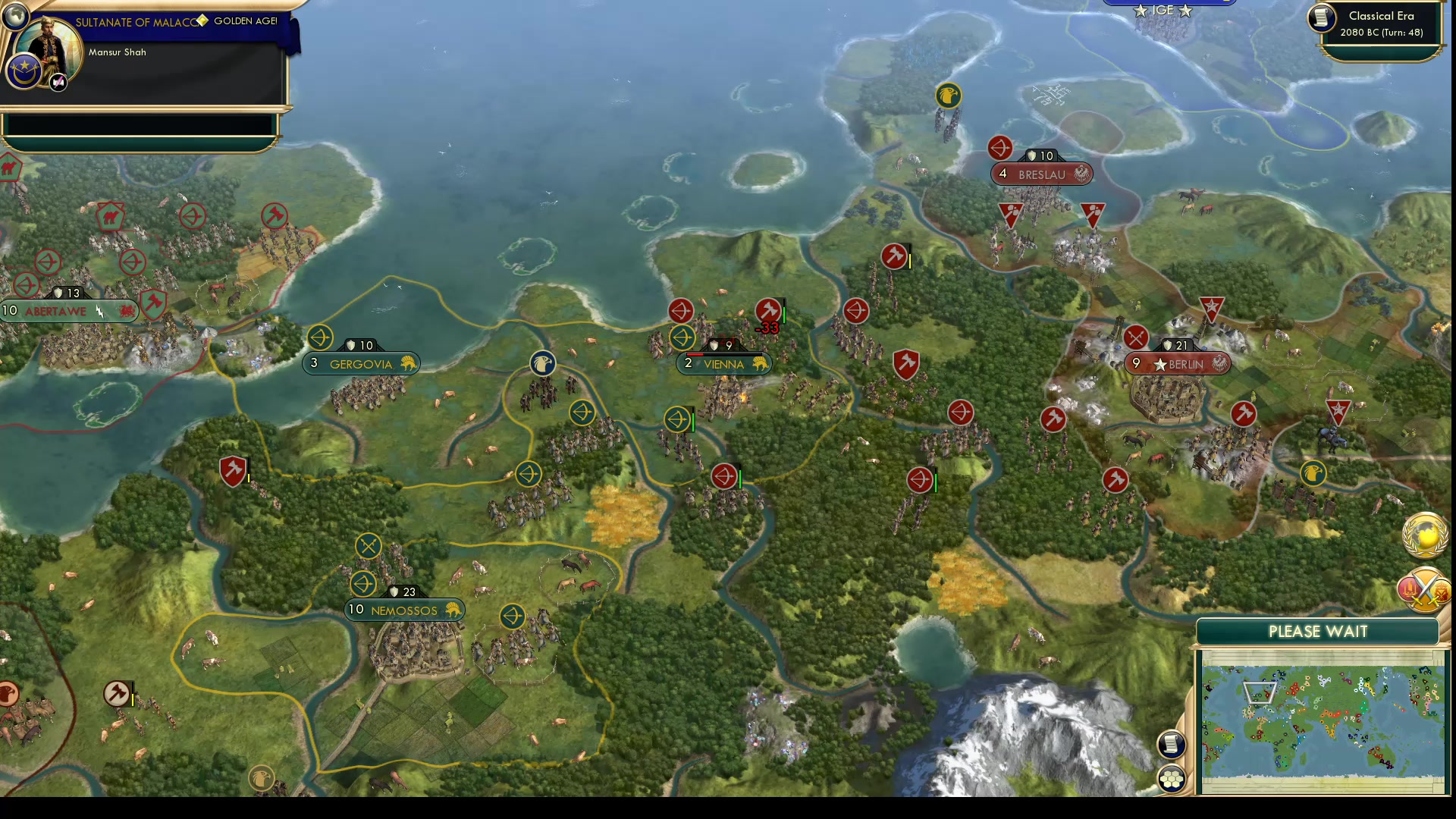 CBR In-Game Screenshot of No Winged Hussars to be Seen