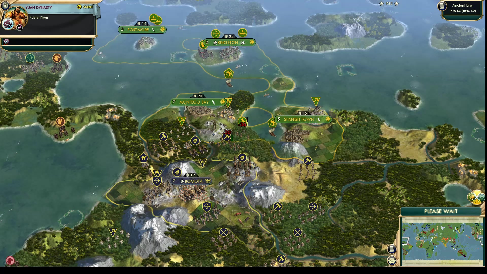 CBR In-Game Screenshot of Liberation of Latin* America