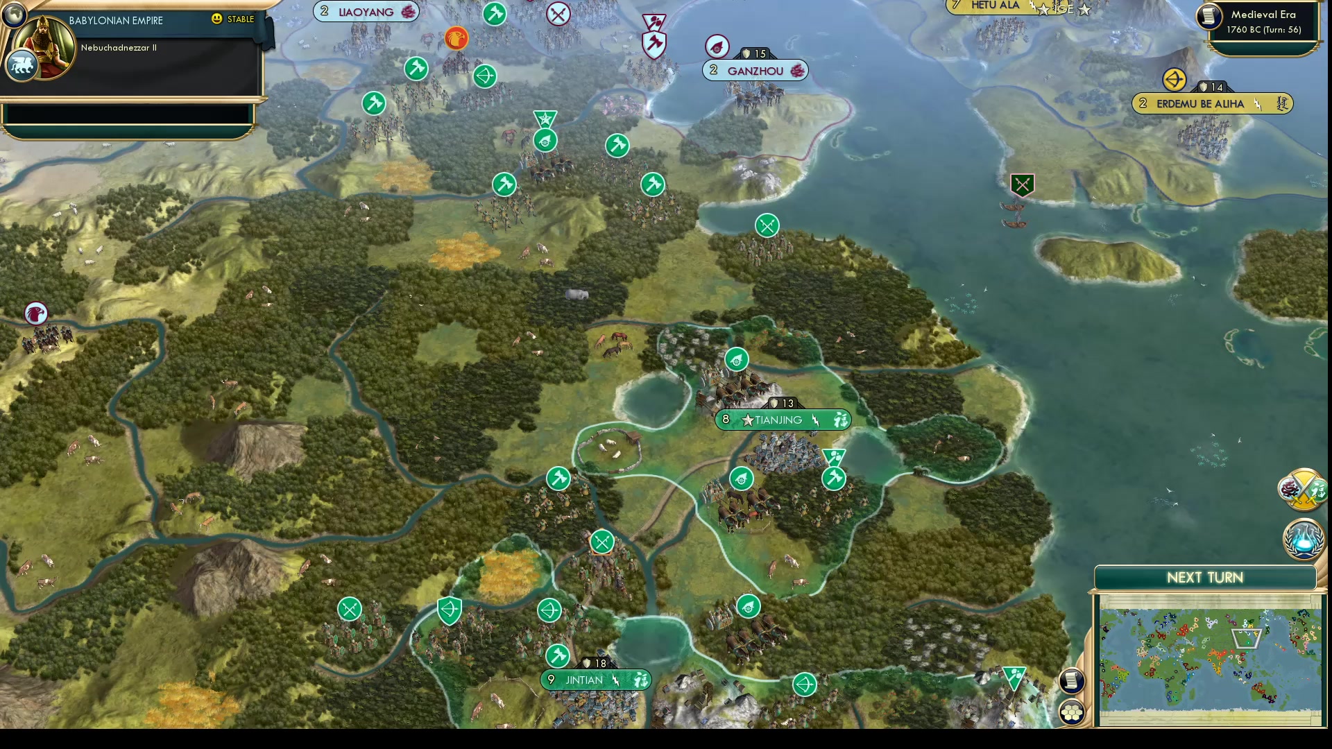 CBR In-Game Screenshot of No Detours on the Northern Expedition