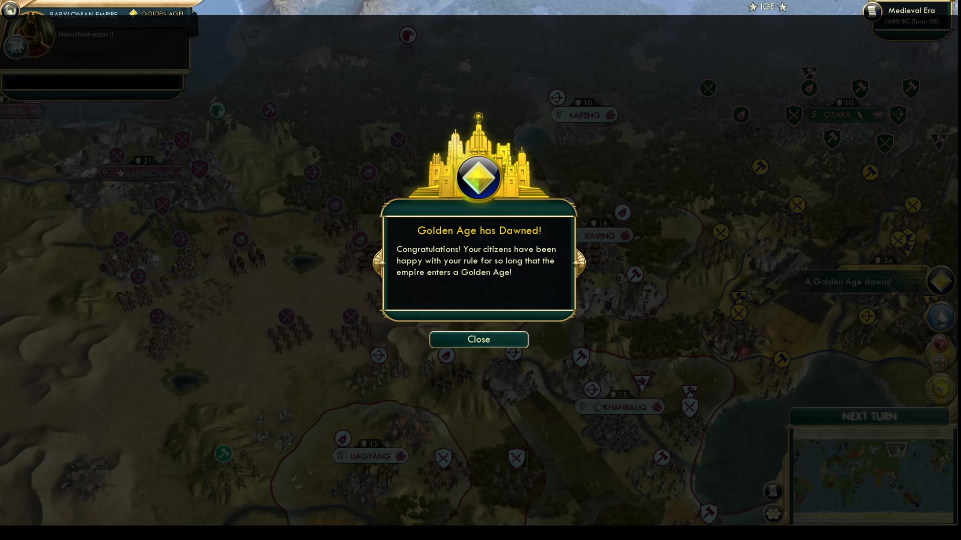 CBR In-Game Screenshot of Workplace Satisfaction