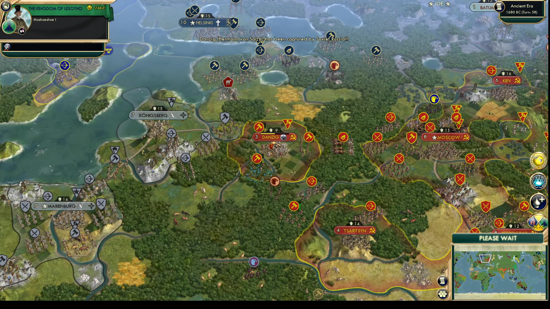 CBR In-Game Screenshot of Danzig ist sowjetisch