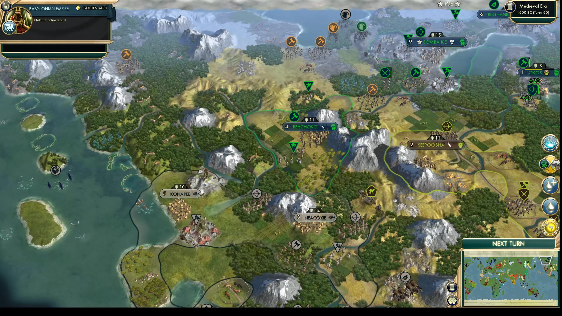 CBR In-Game Screenshot of The Bear, the Salmon and the Corncob