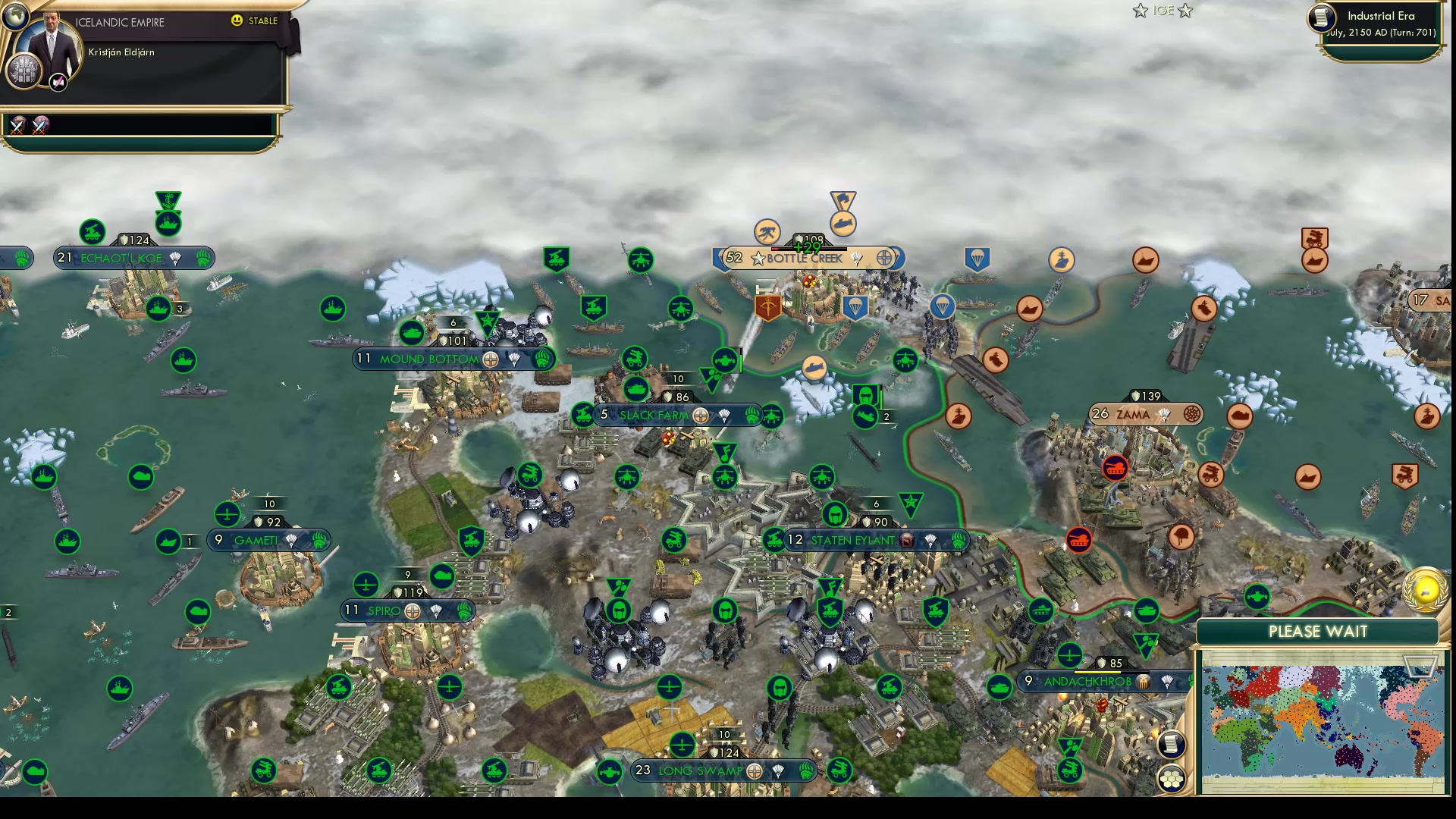 CBR In-Game Screenshot of Runts Together Strong