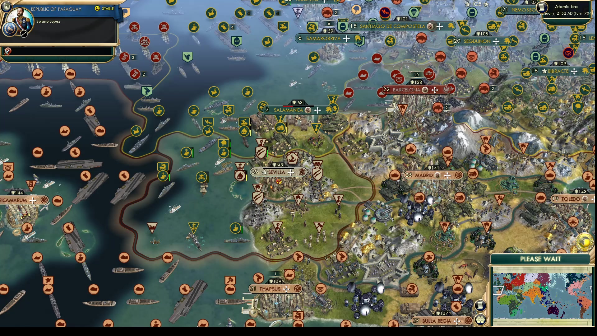 CBR In-Game Screenshot of A Death in Spain